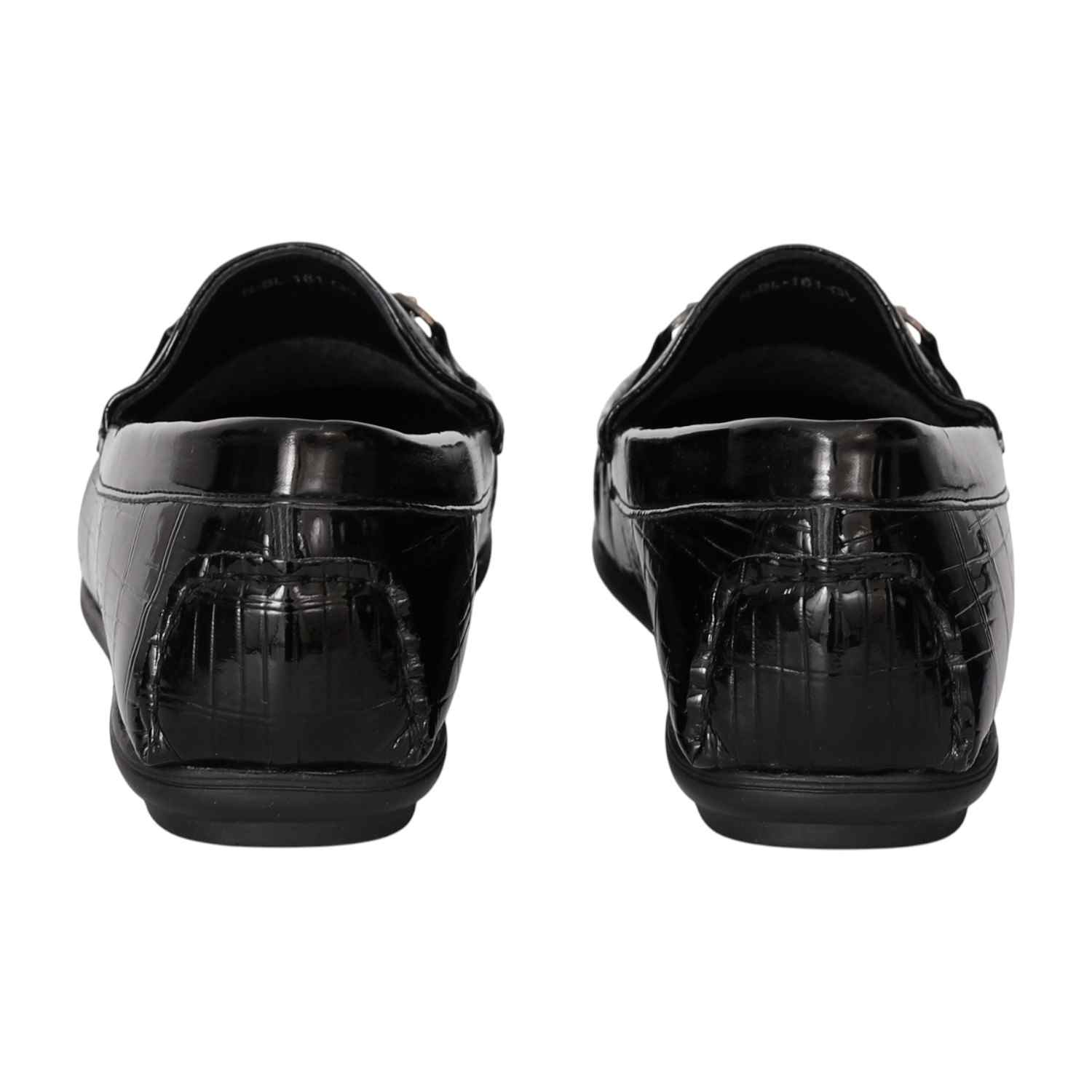 Men Black Luxe Loafers
