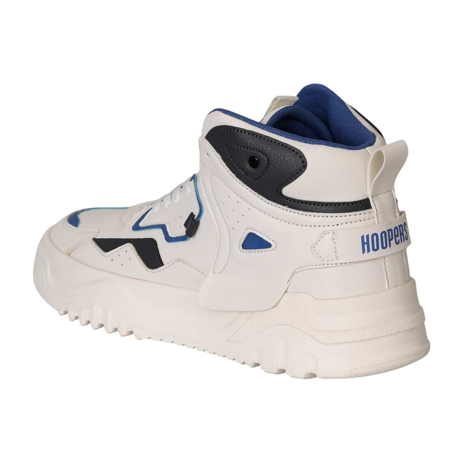 Men's White Storm High-Top Sneakers
