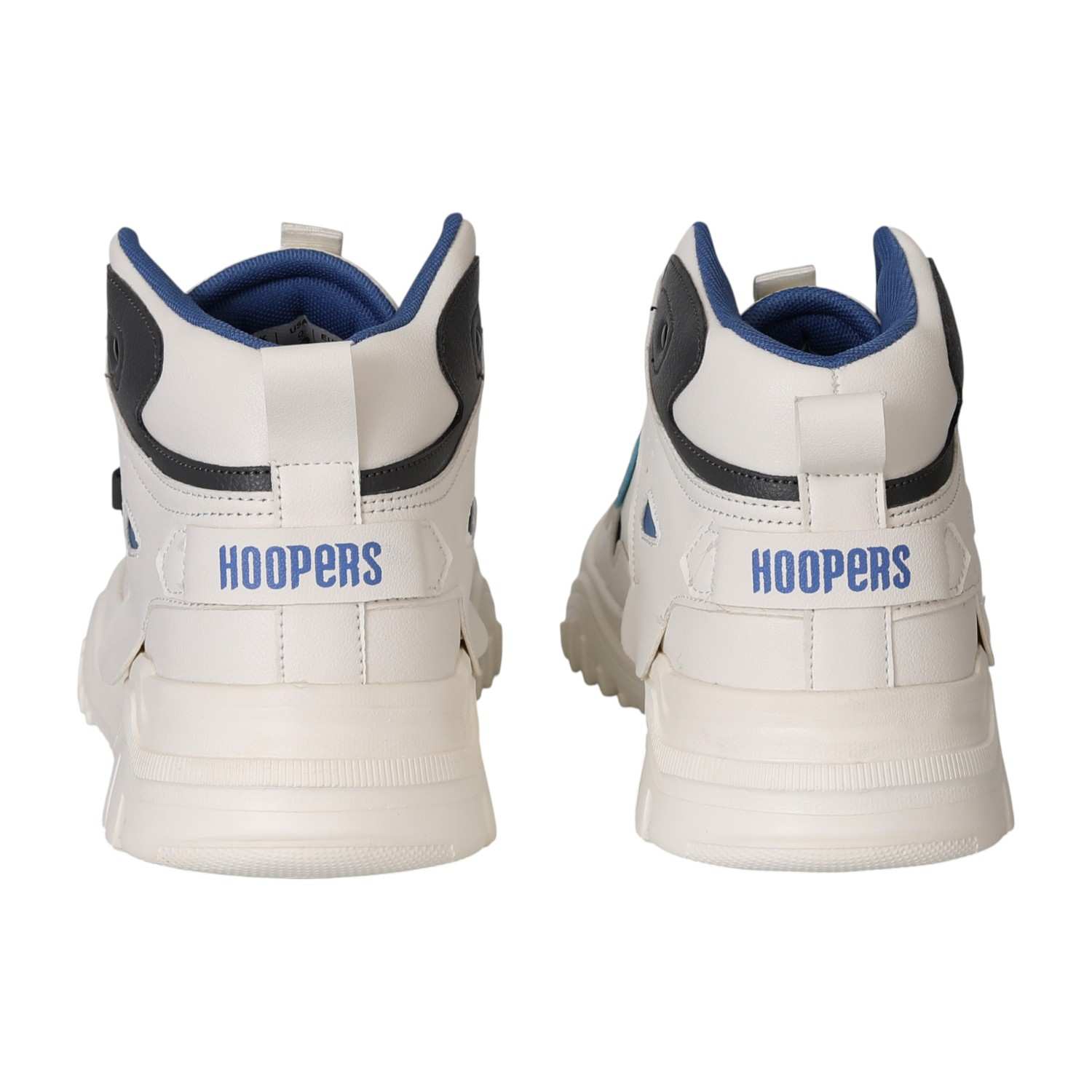 Men's White Storm High-Top Sneakers