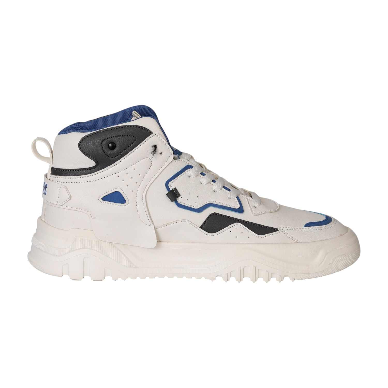 Men's White Storm High-Top Sneakers