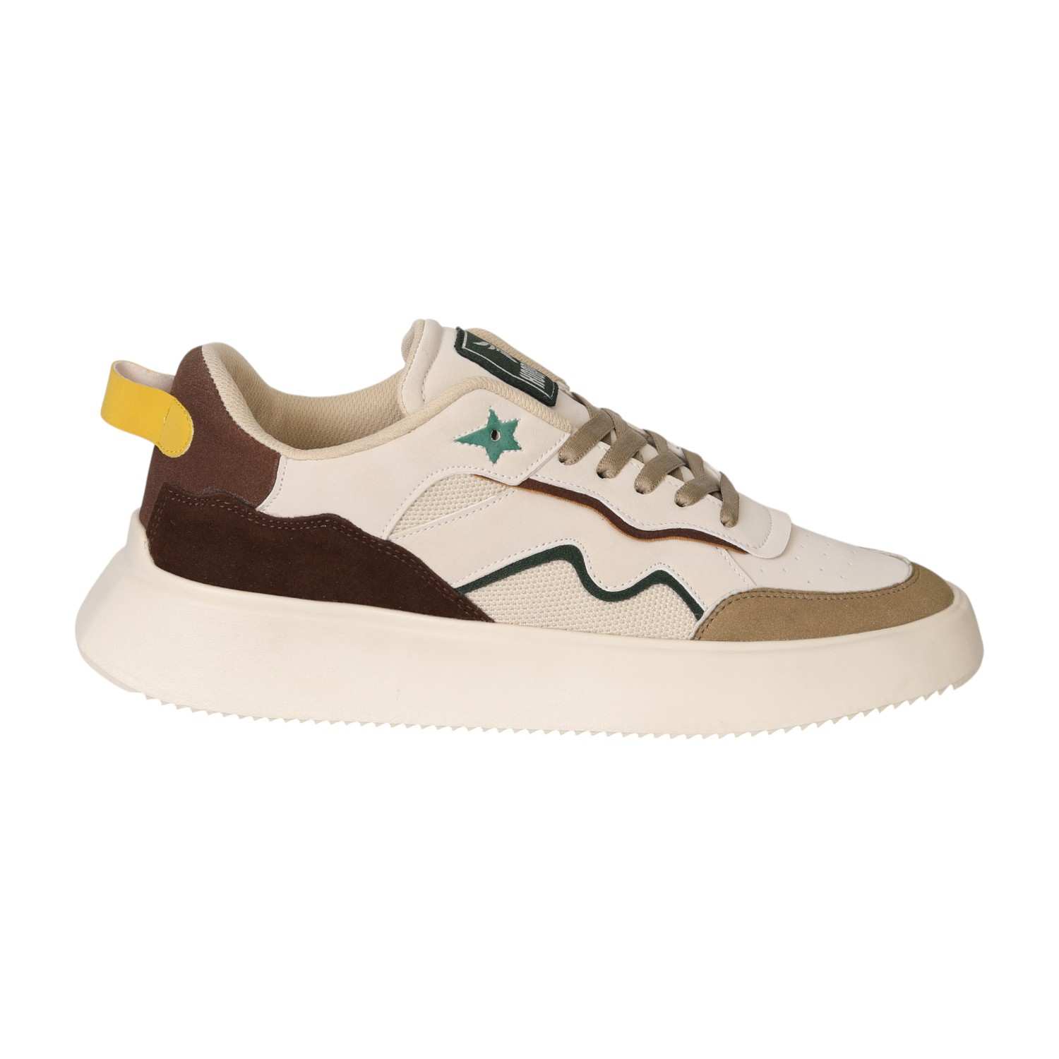 Men’s Earth Tone Retro Runner Sneaker