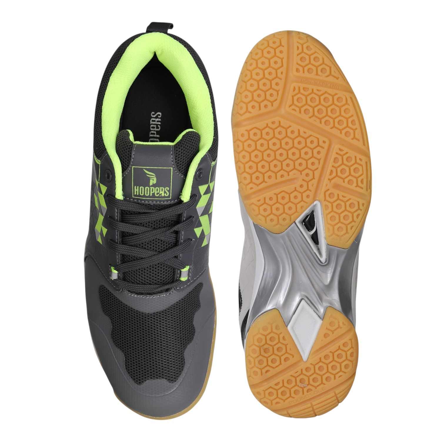 Men's Neon Grid Performance Sneakers