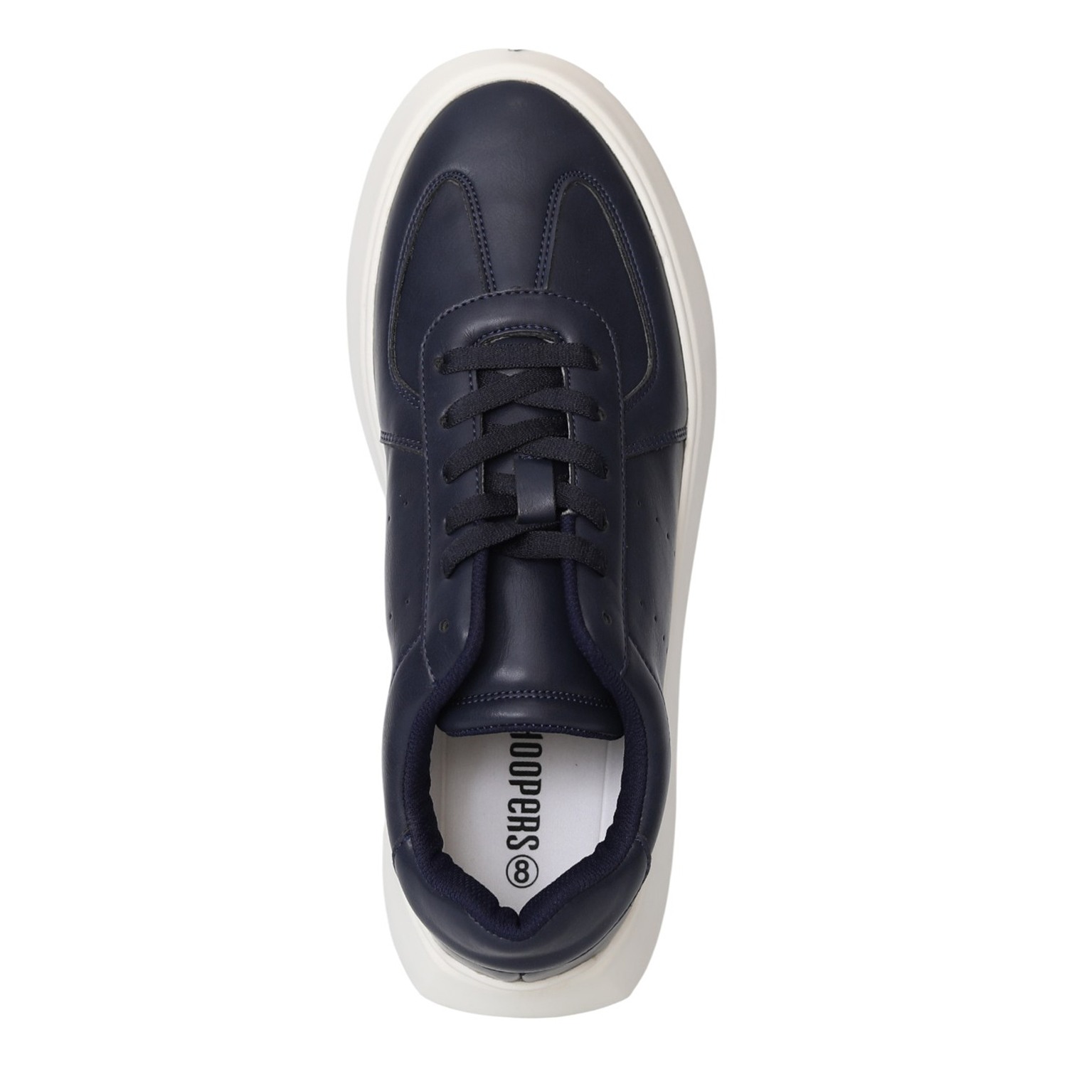 Men Blue Luxe Court Sneakers