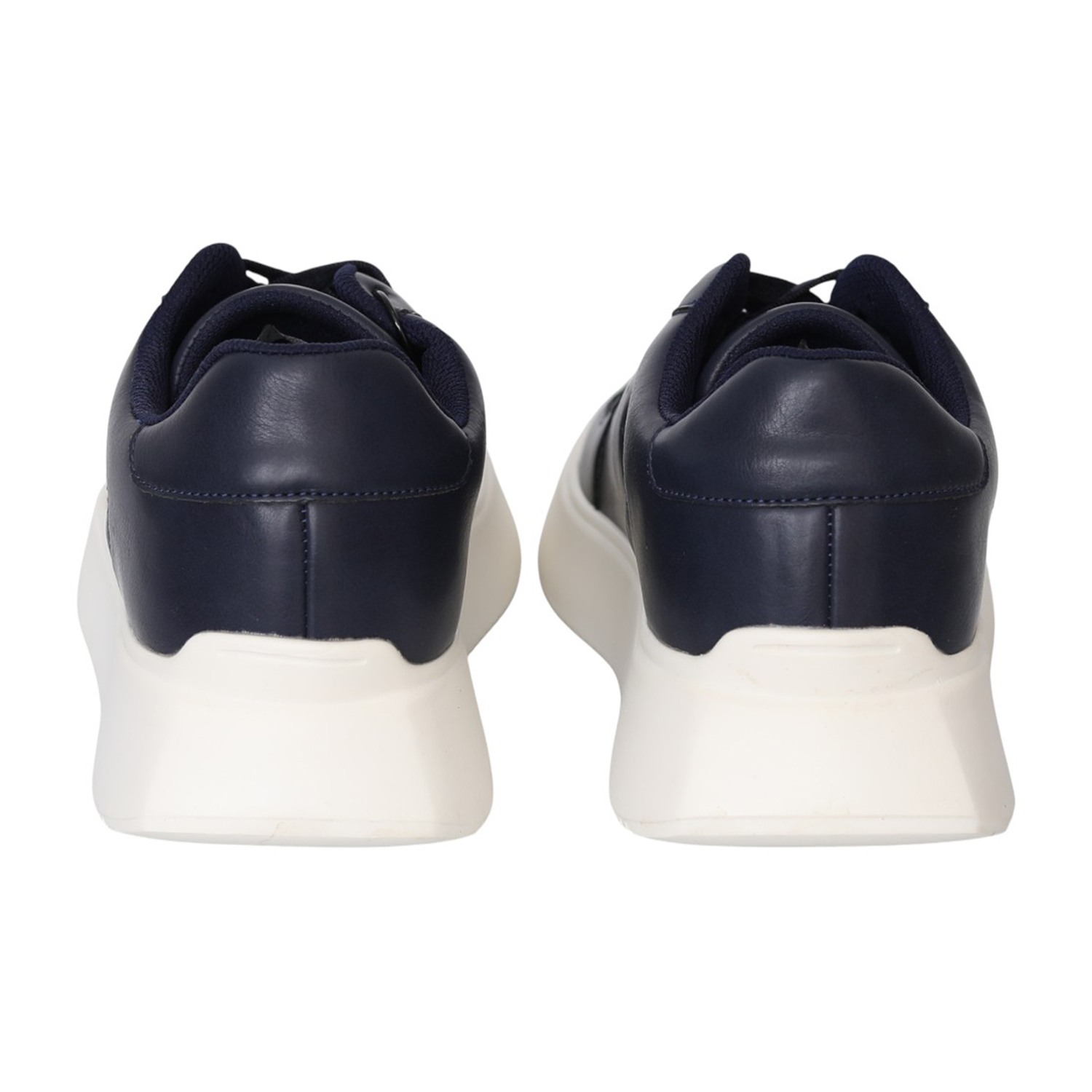 Men Blue Luxe Court Sneakers