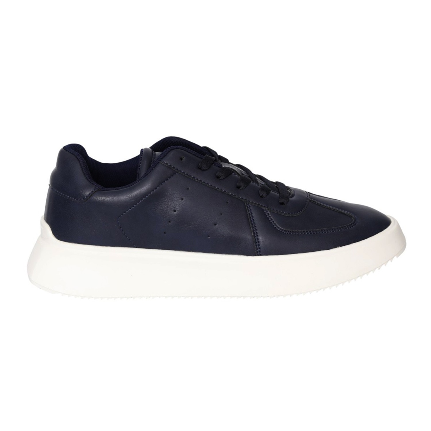 Men Blue Luxe Court Sneakers