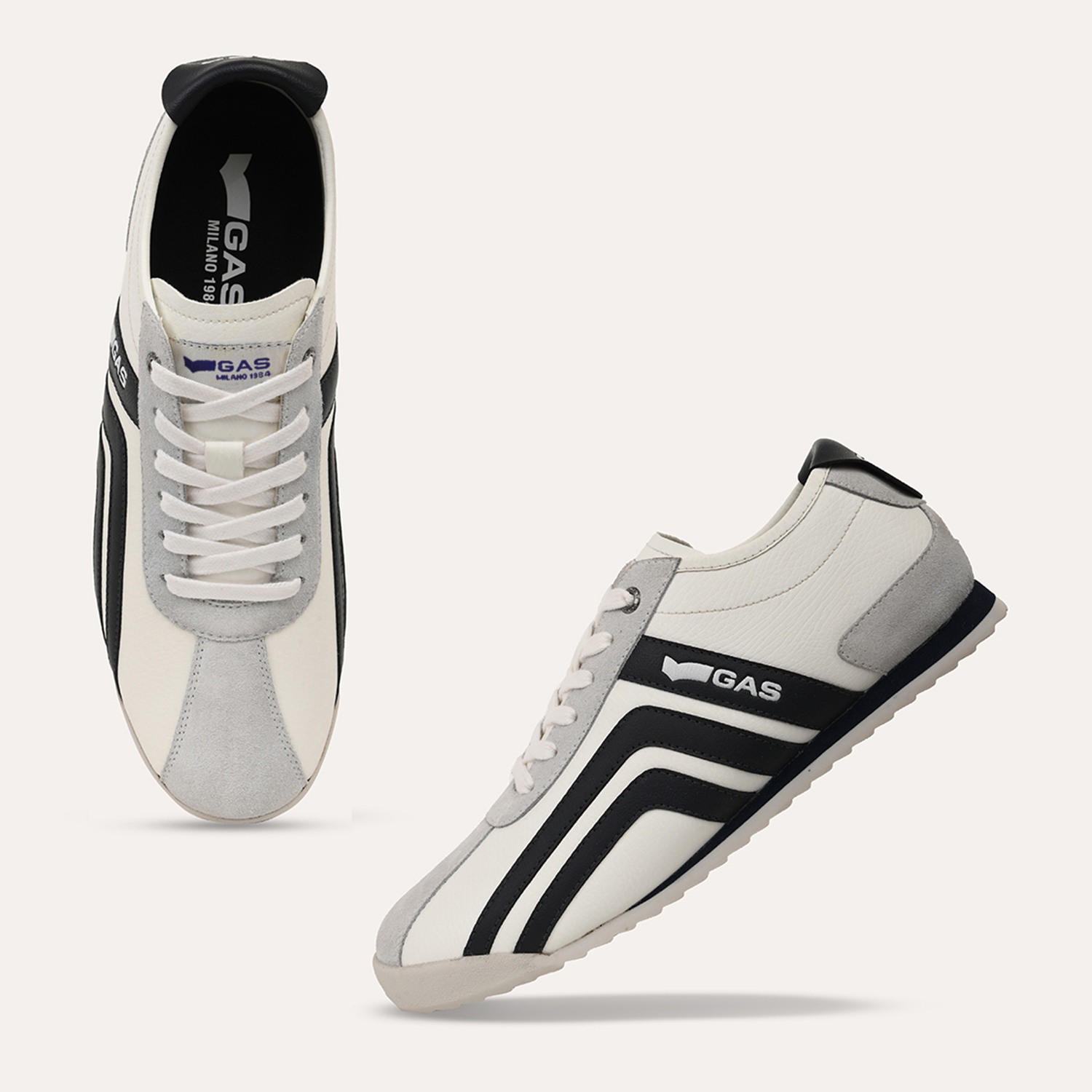 Men HoloStride White black Sneakers