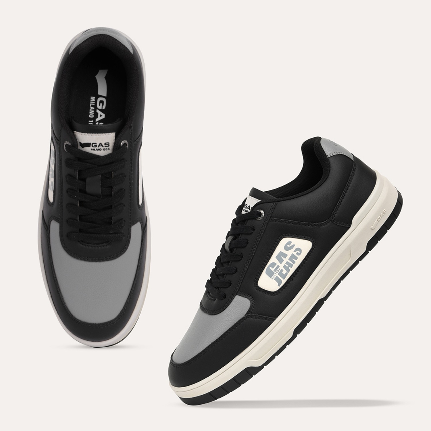 Men ZenithFlex Black Sneakers