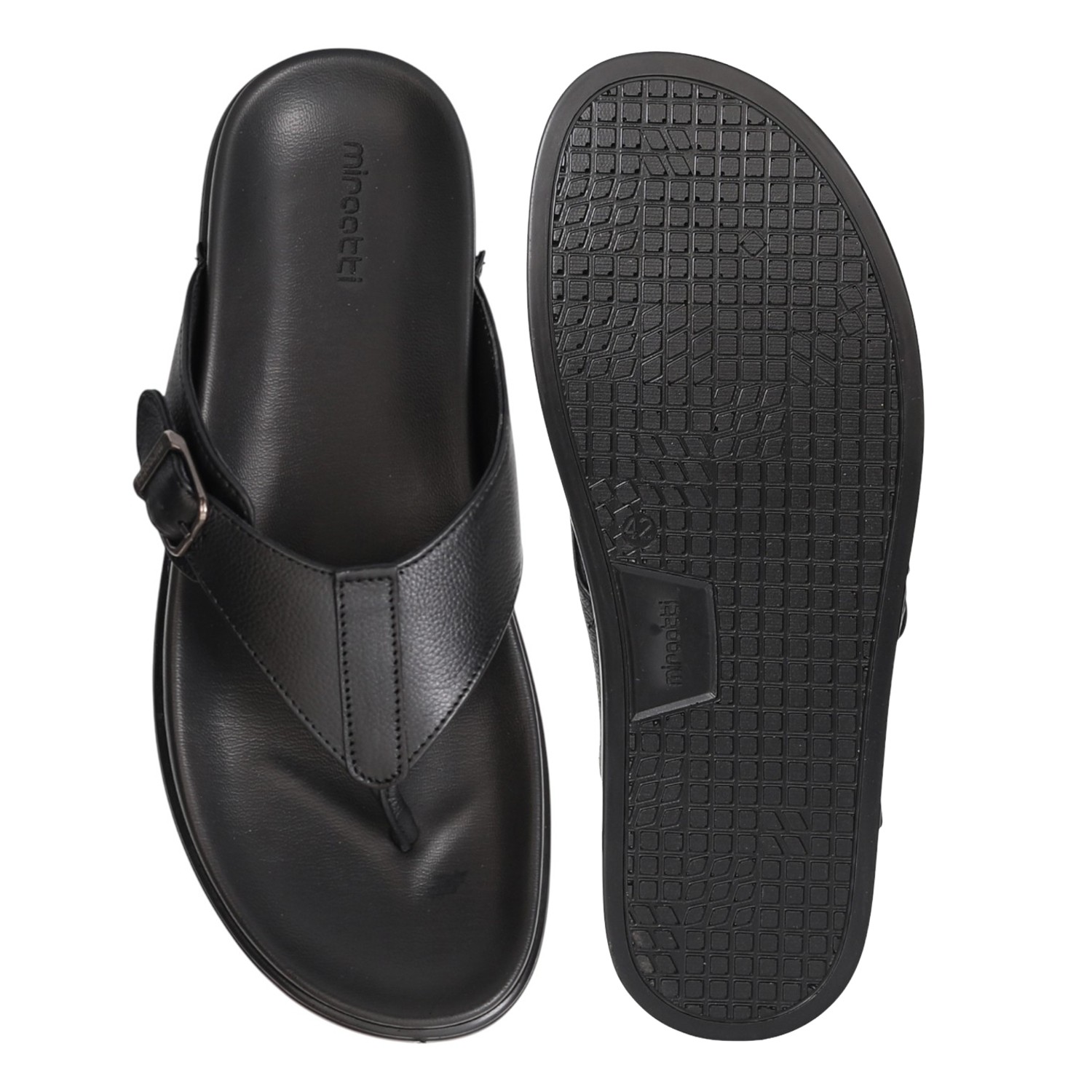 Men Navy Classic Flip-Flop Sandals