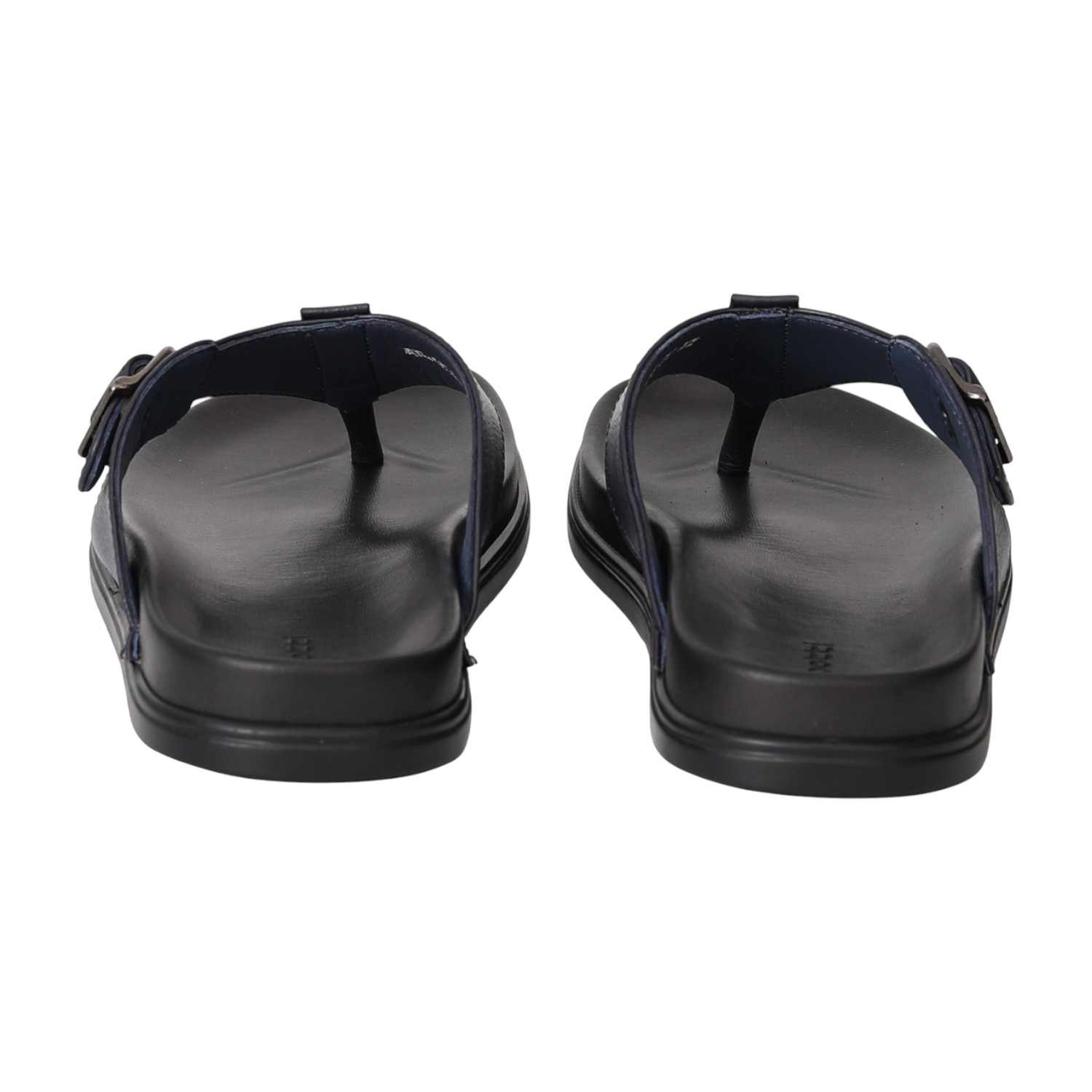 Men Black Classic Flip-Flop Sandals