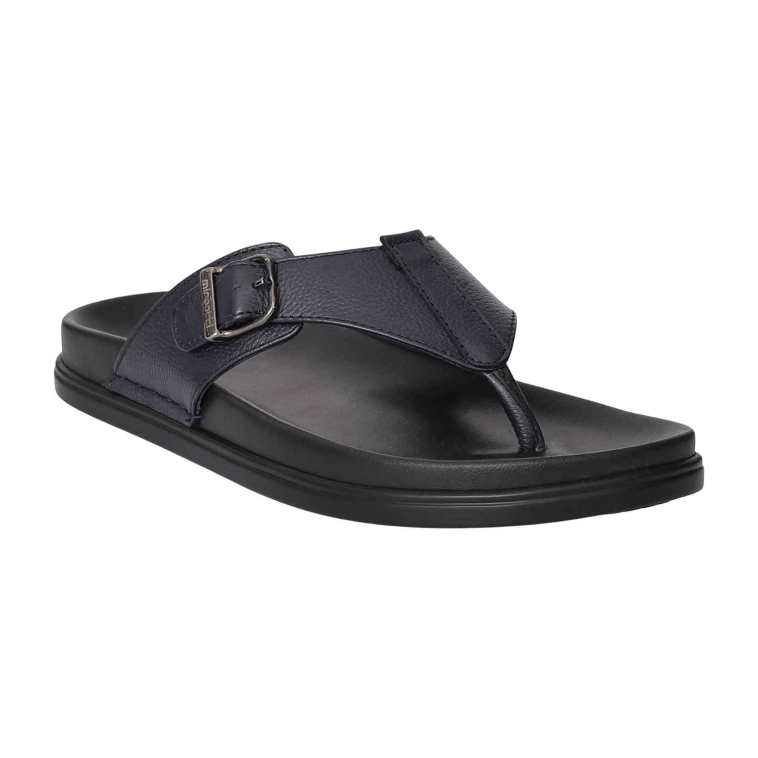 Men Black Classic Flip-Flop Sandals