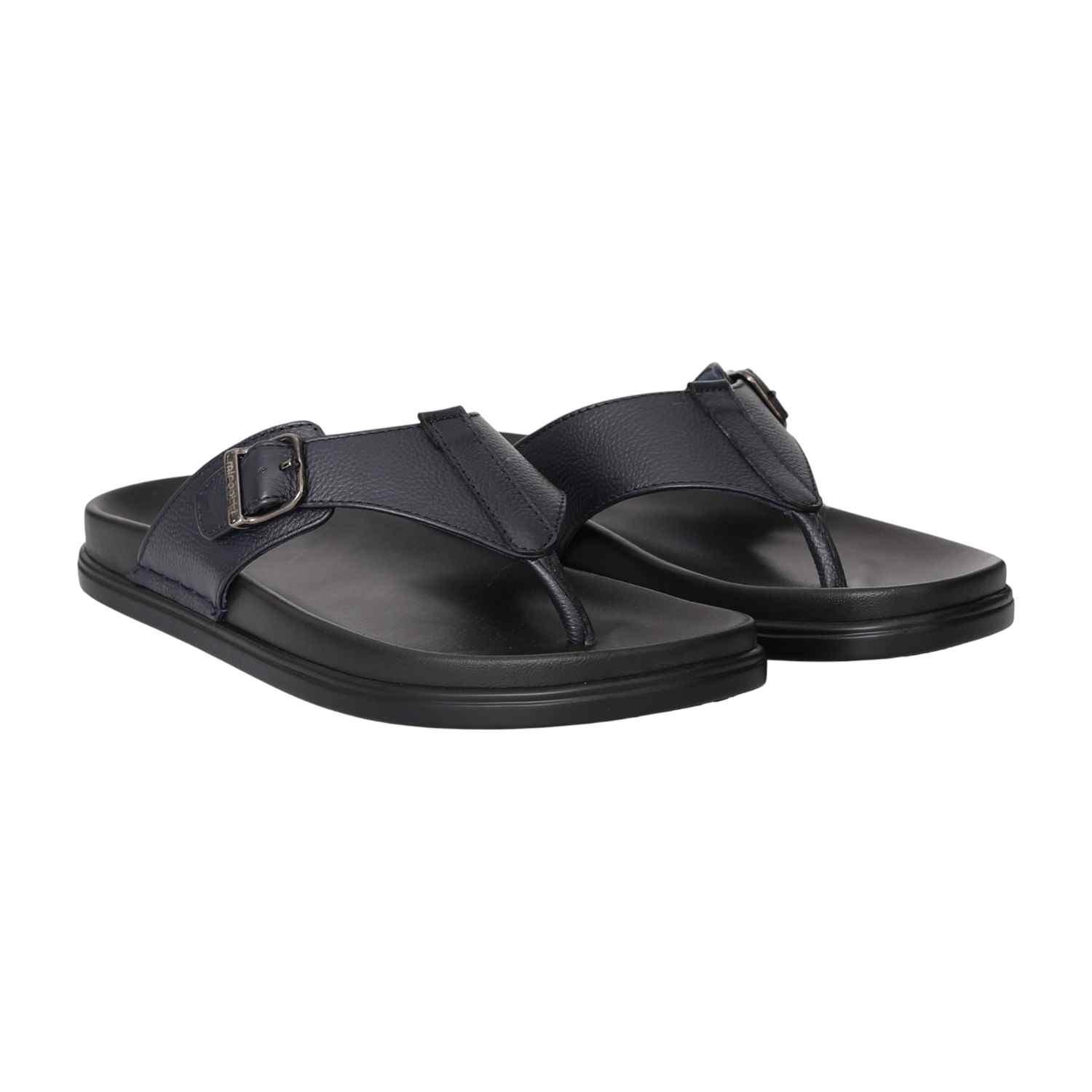 Men Black Classic Flip-Flop Sandals