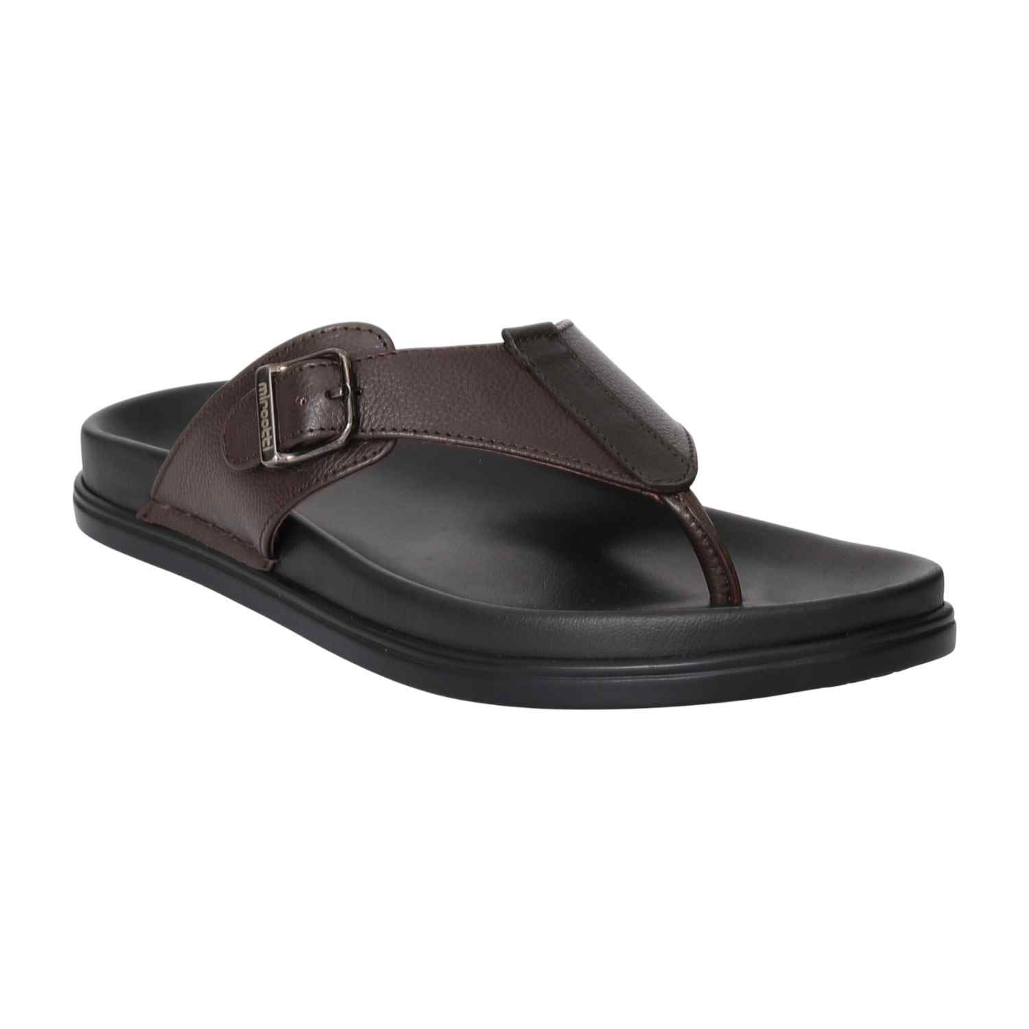 Men Brown Classic Flip-Flop Sandals