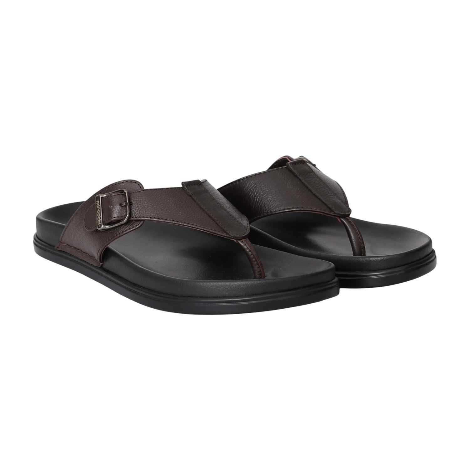 Men Brown Classic Flip-Flop Sandals