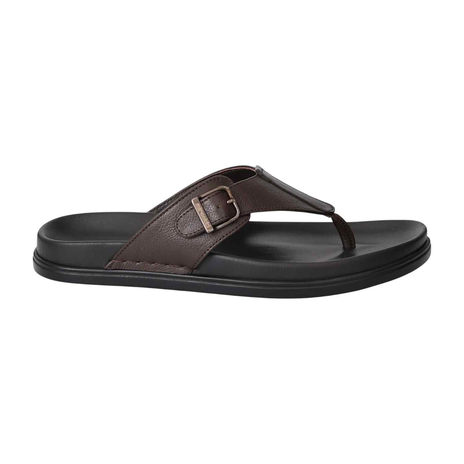 Men Brown Classic Flip-Flop Sandals