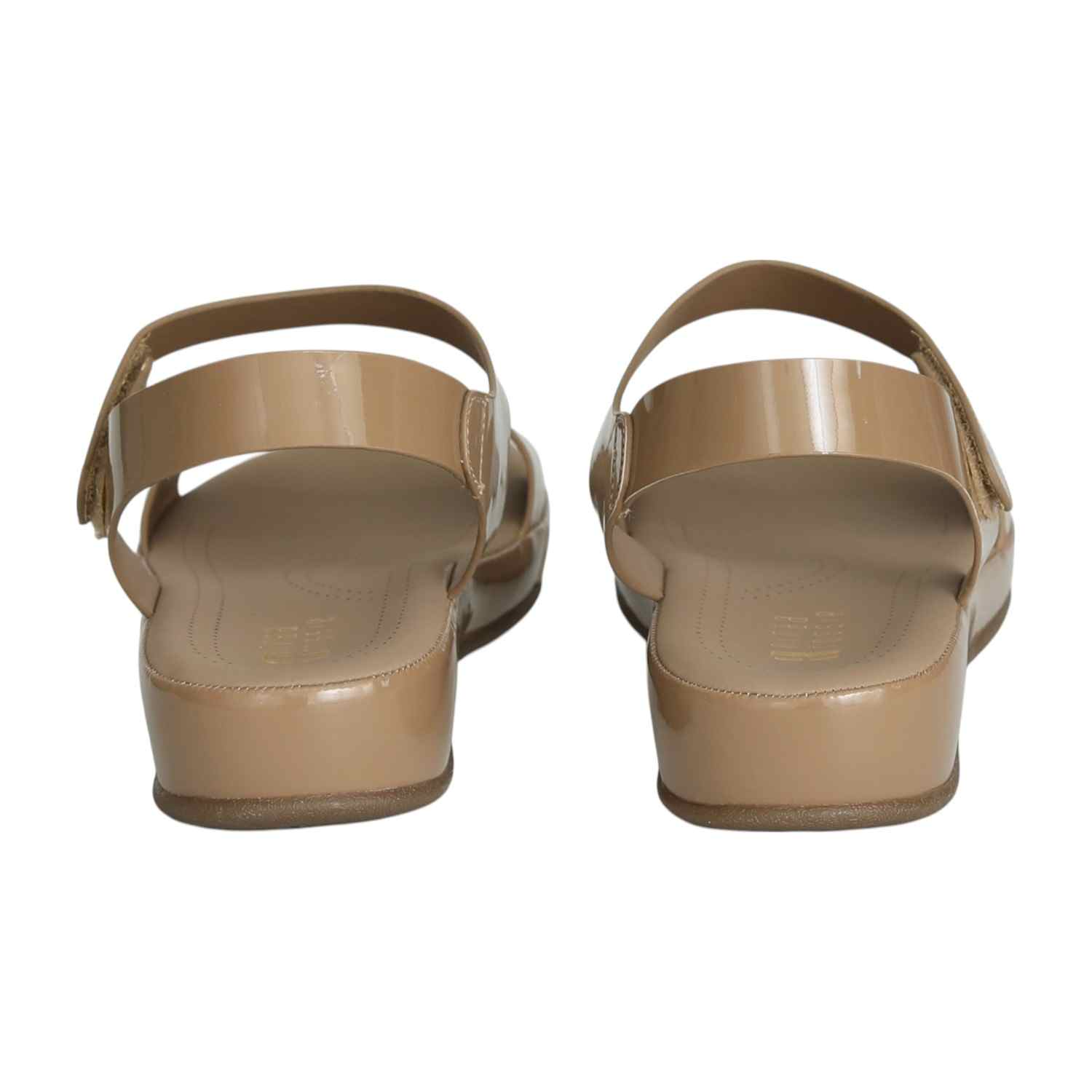 Women’s Chickoo Glossy Strap Sandals
