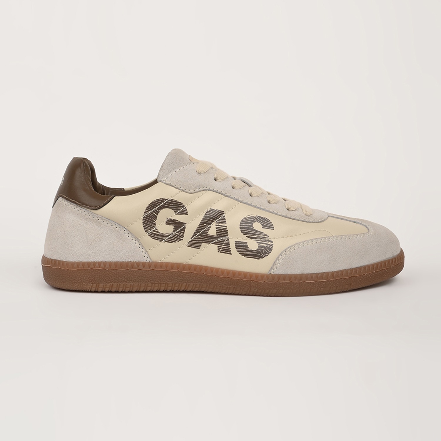 Men Rivolta Beige Brown Sneakers