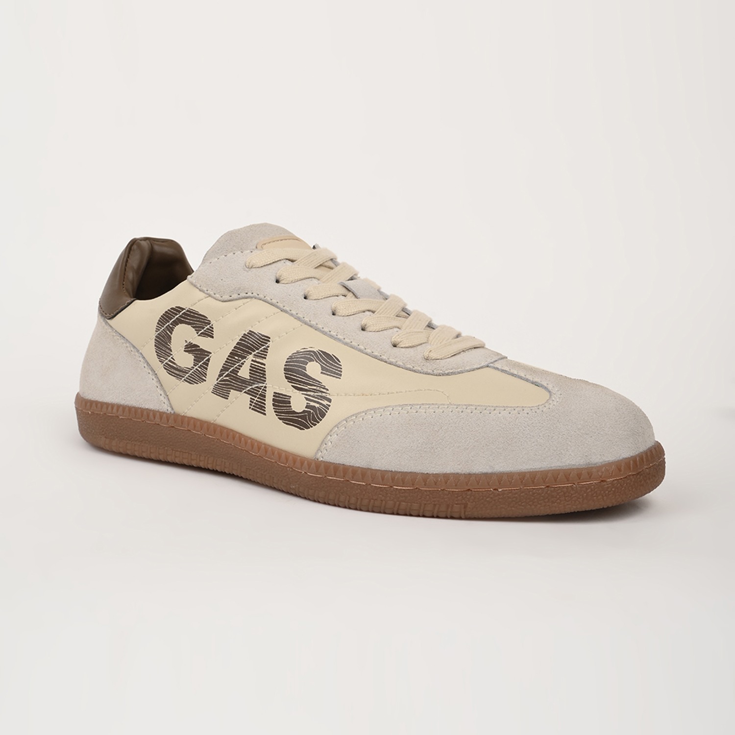 Men Rivolta Beige Brown Sneakers