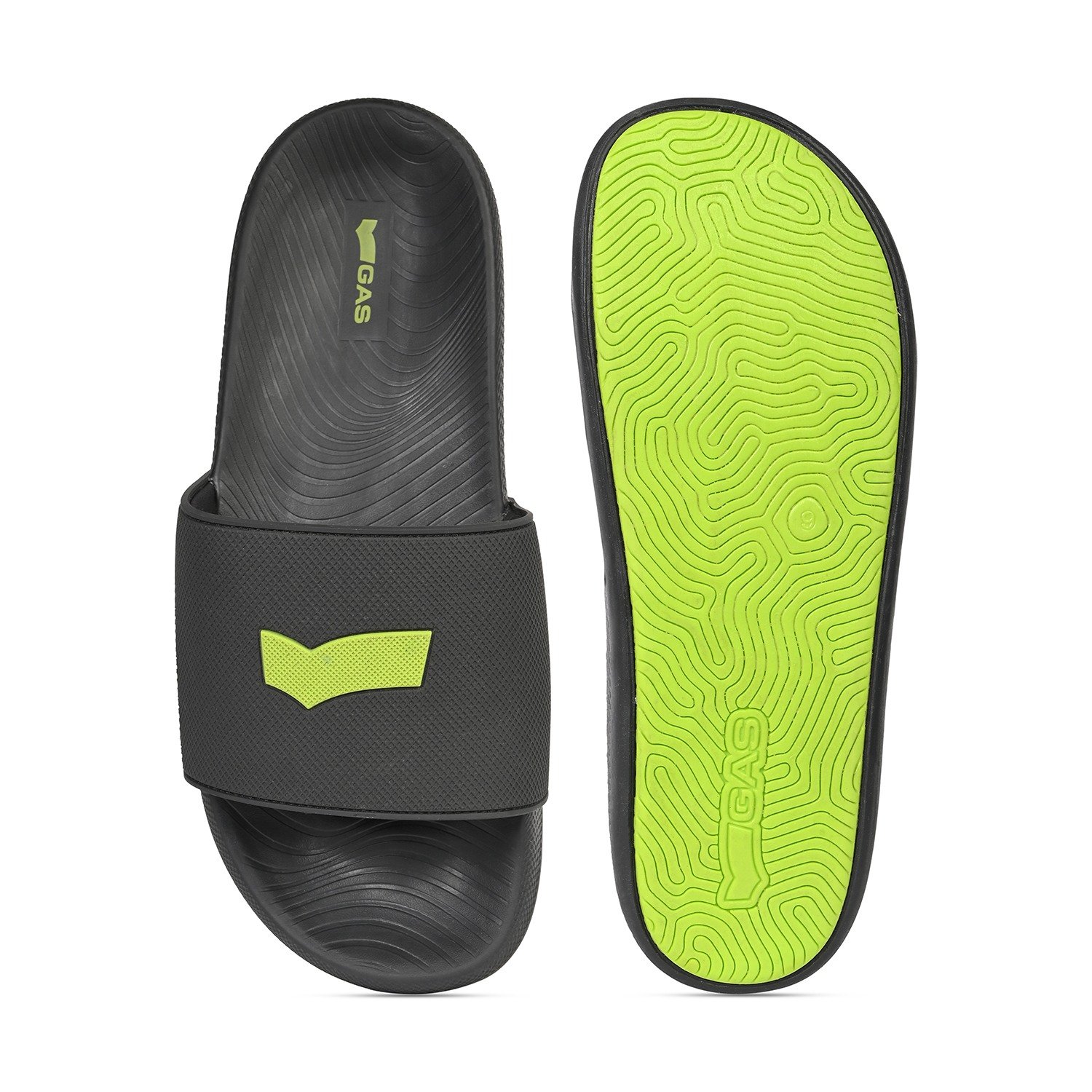 Men's Breeze X Black Slides