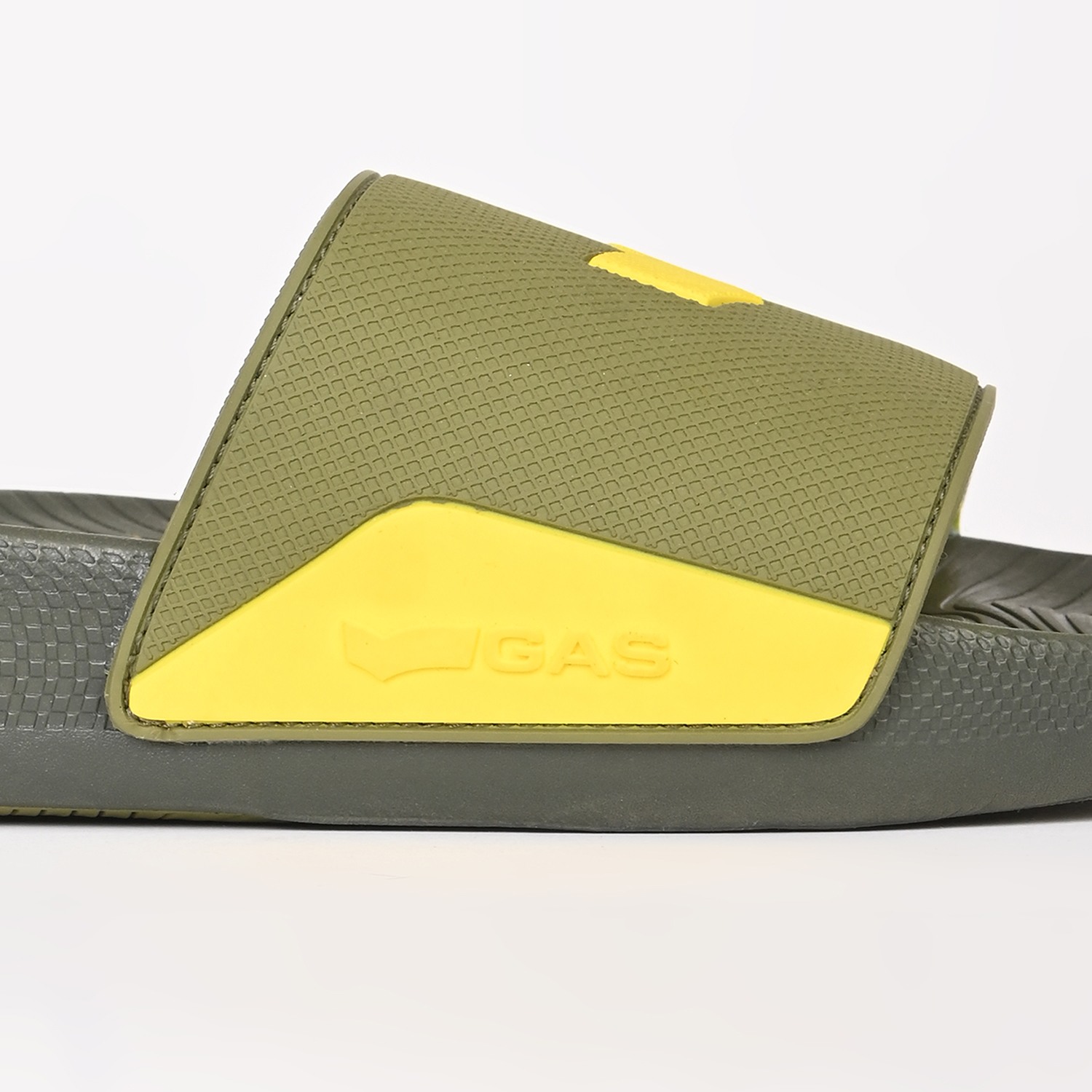 Men's Breeze X Green Slides