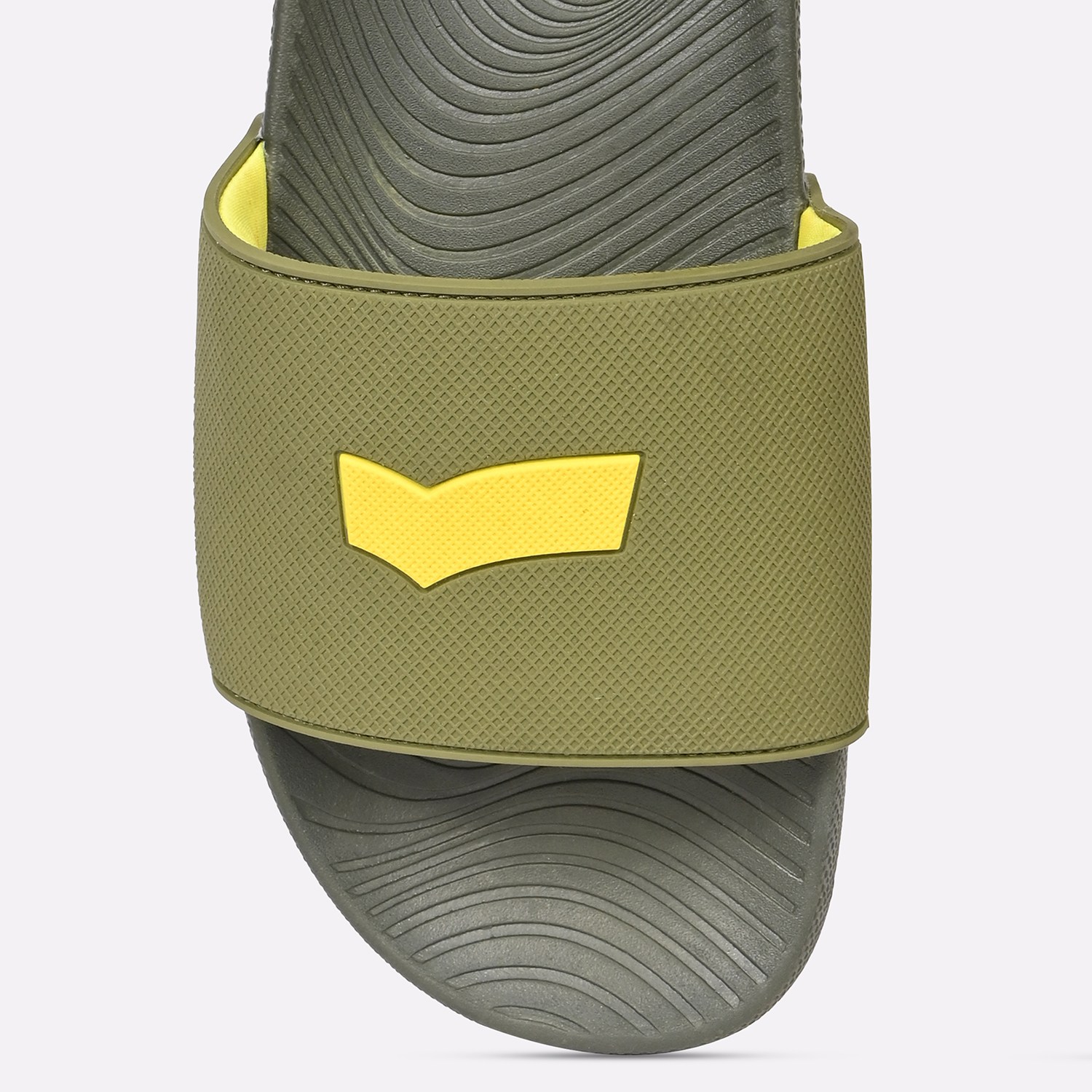 Men's Breeze X Green Slides