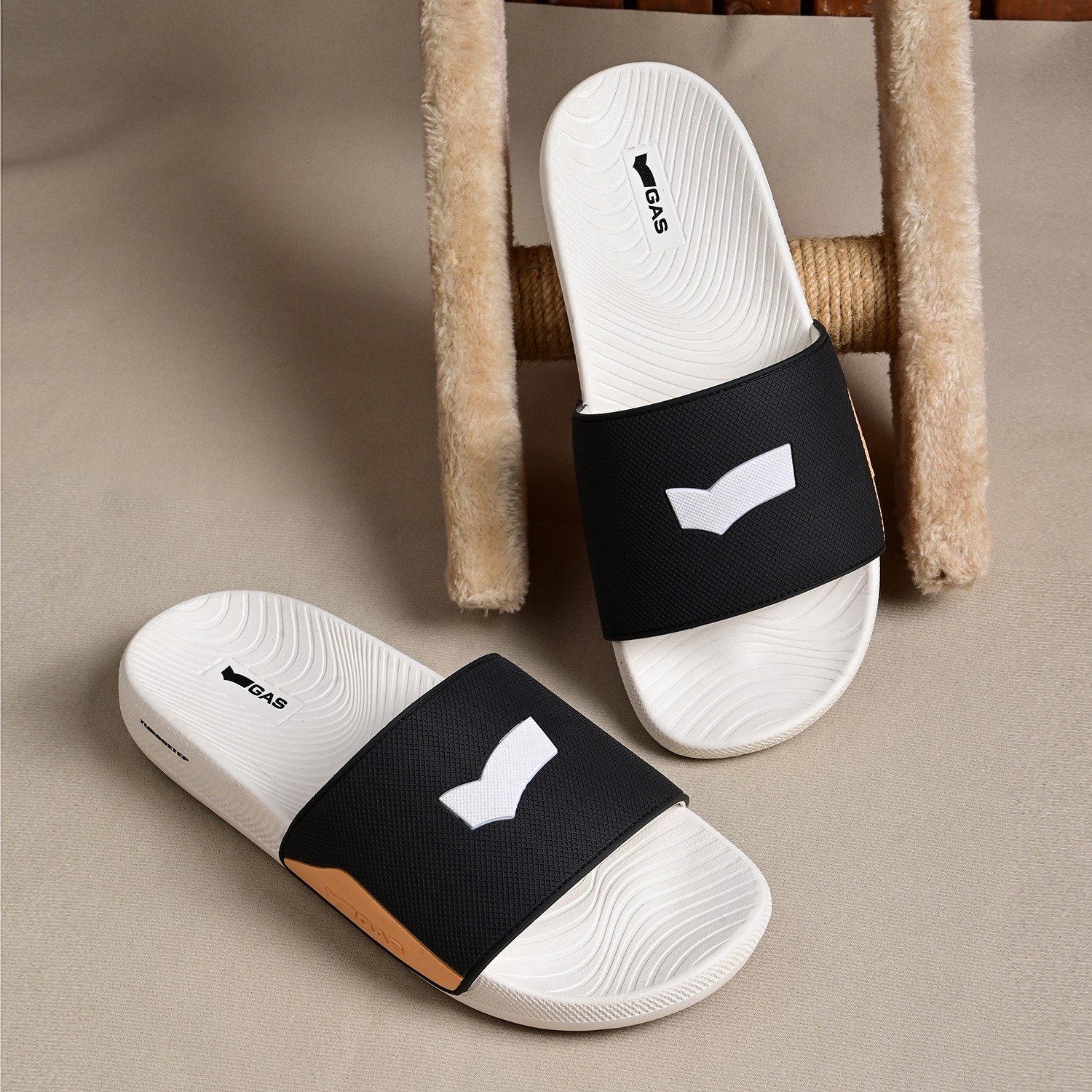 Men's Breeze X Grey Slides