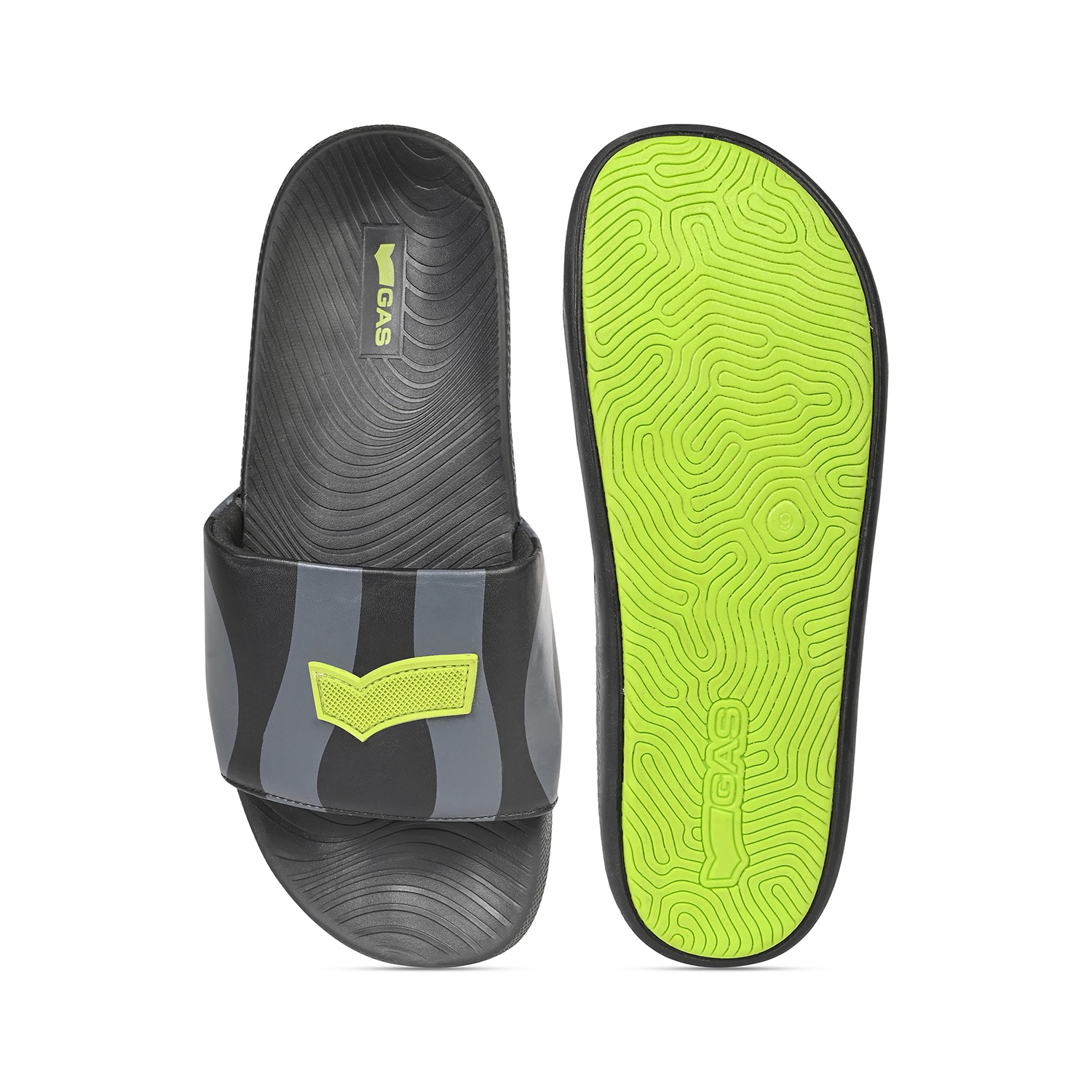 Men's Ondoso Black Slides