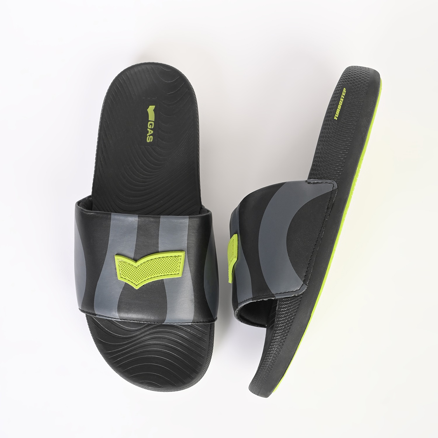 Men's Ondoso Black Slides