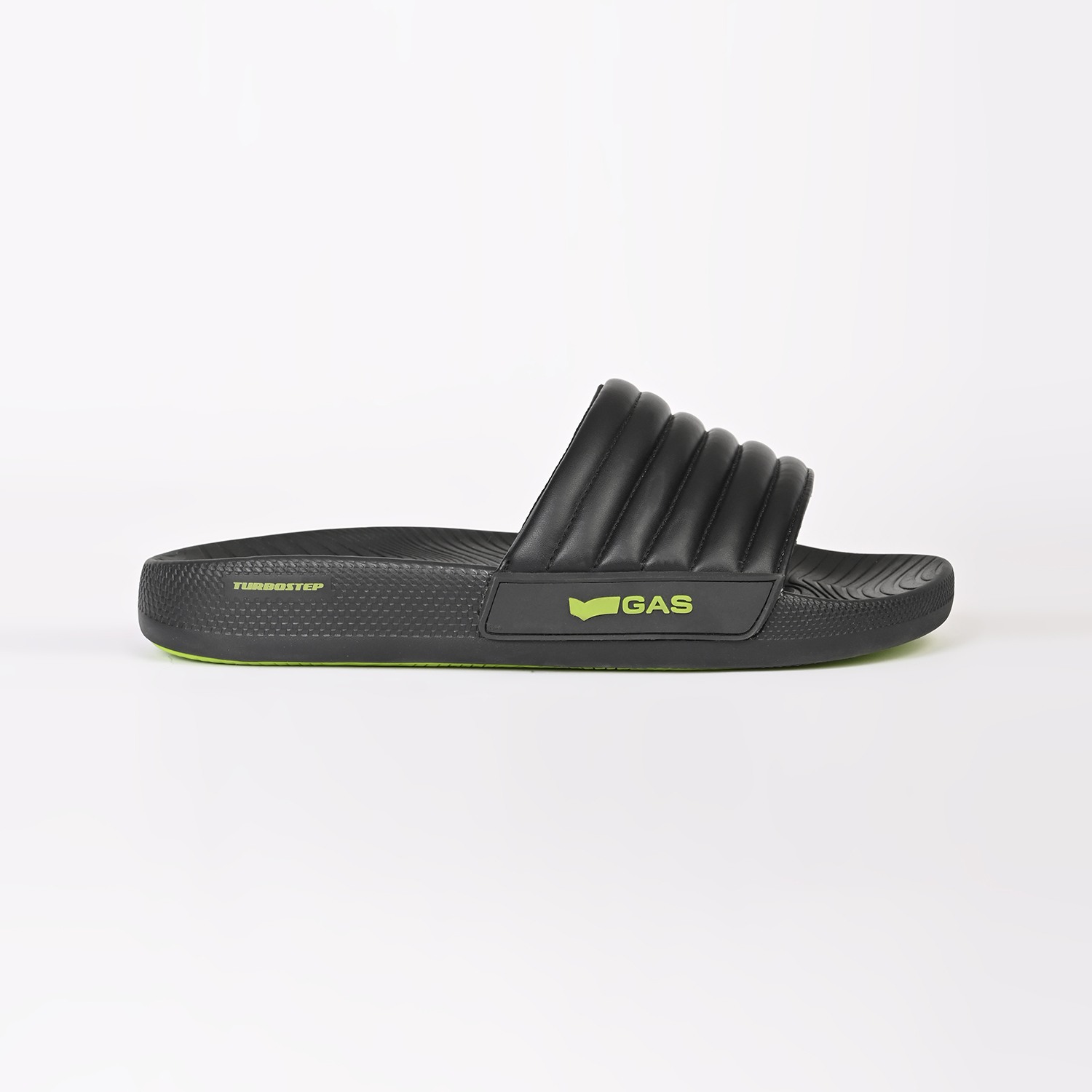 GAS | Men CloudCrest  Black Slides|4