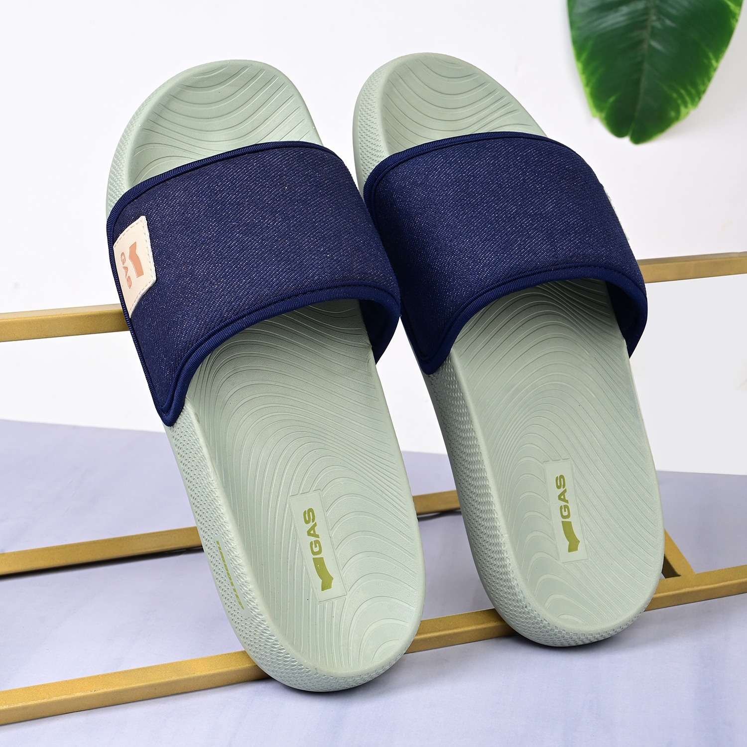 Men's SlipOnyx Navy Blue Slides