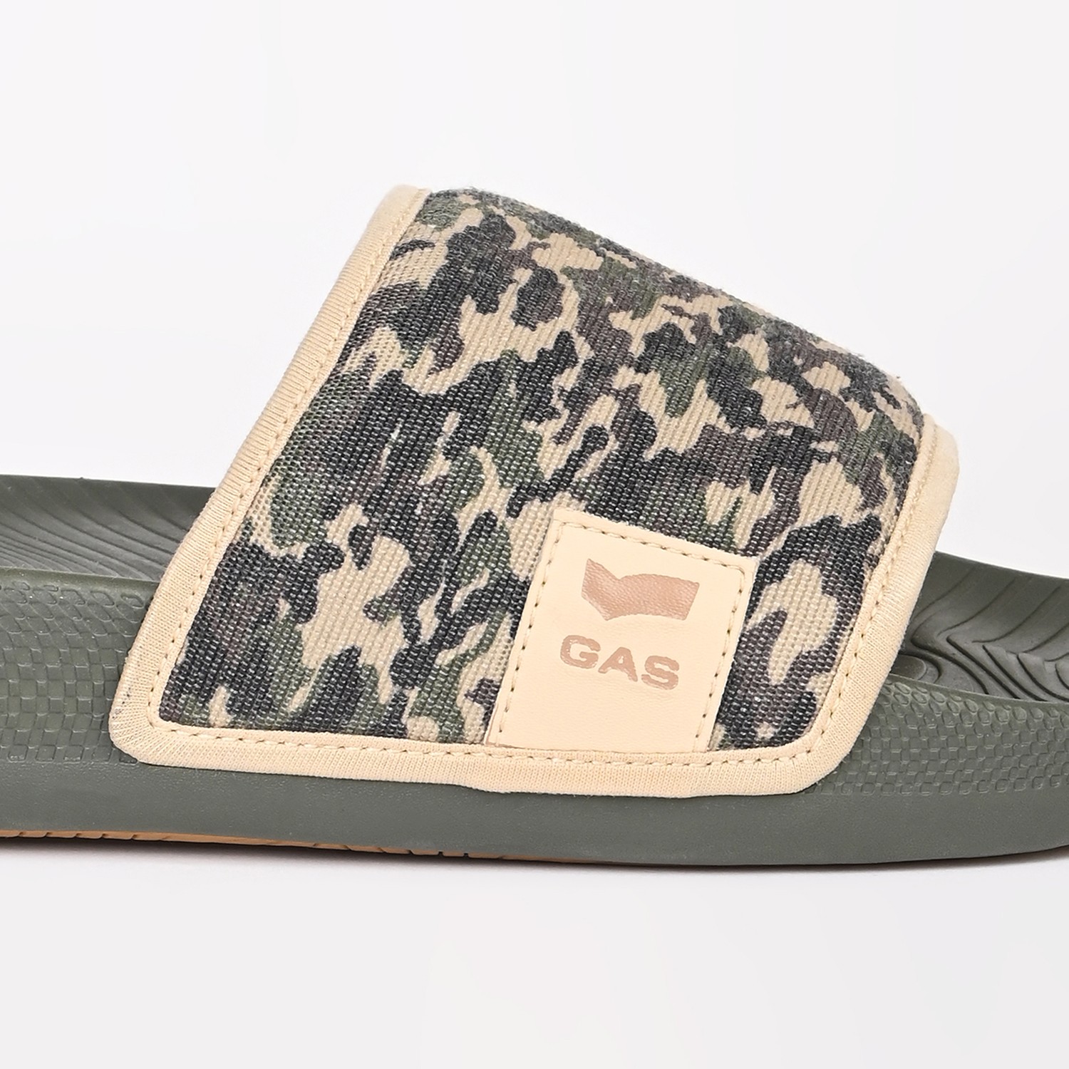 Men's NeoSplash Olive Beige Slides