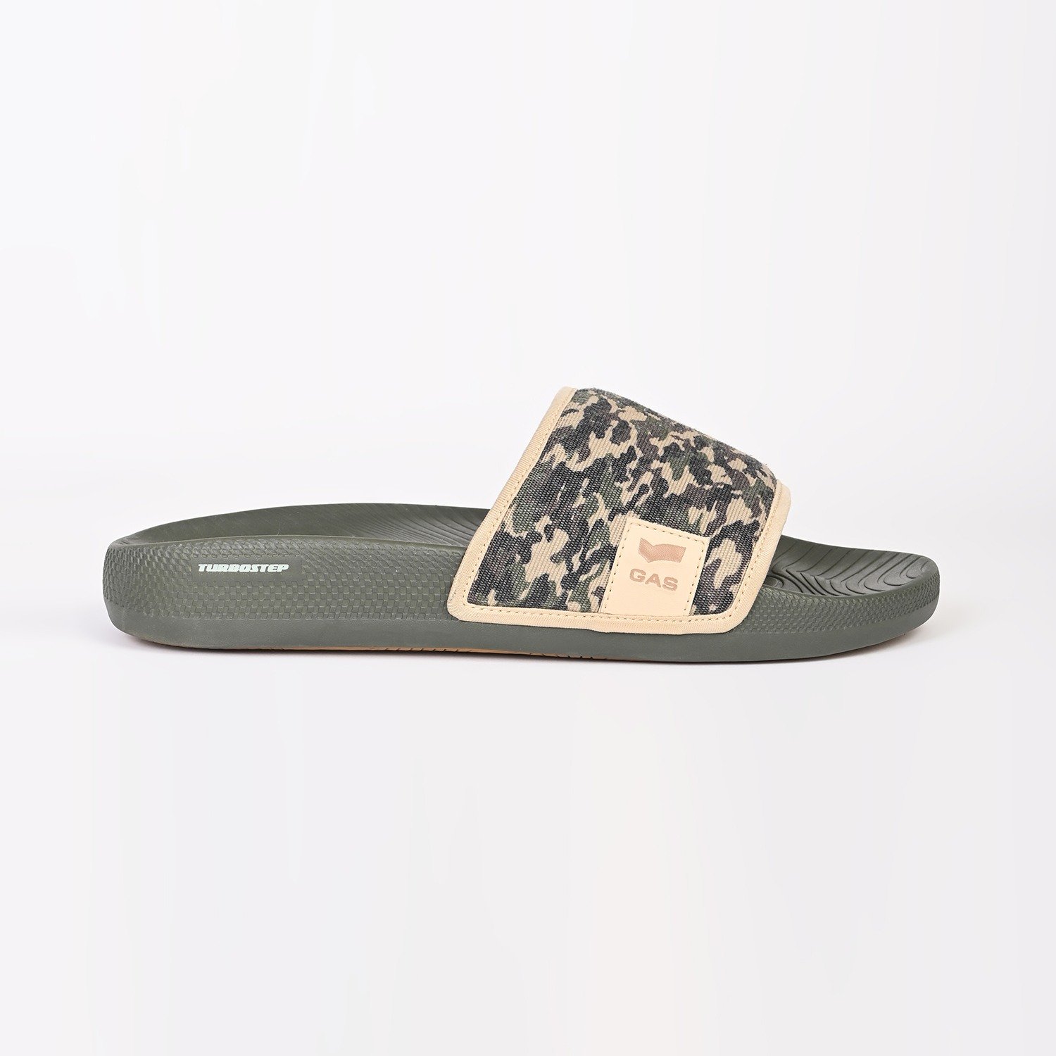 Men's NeoSplash Olive Beige Slides