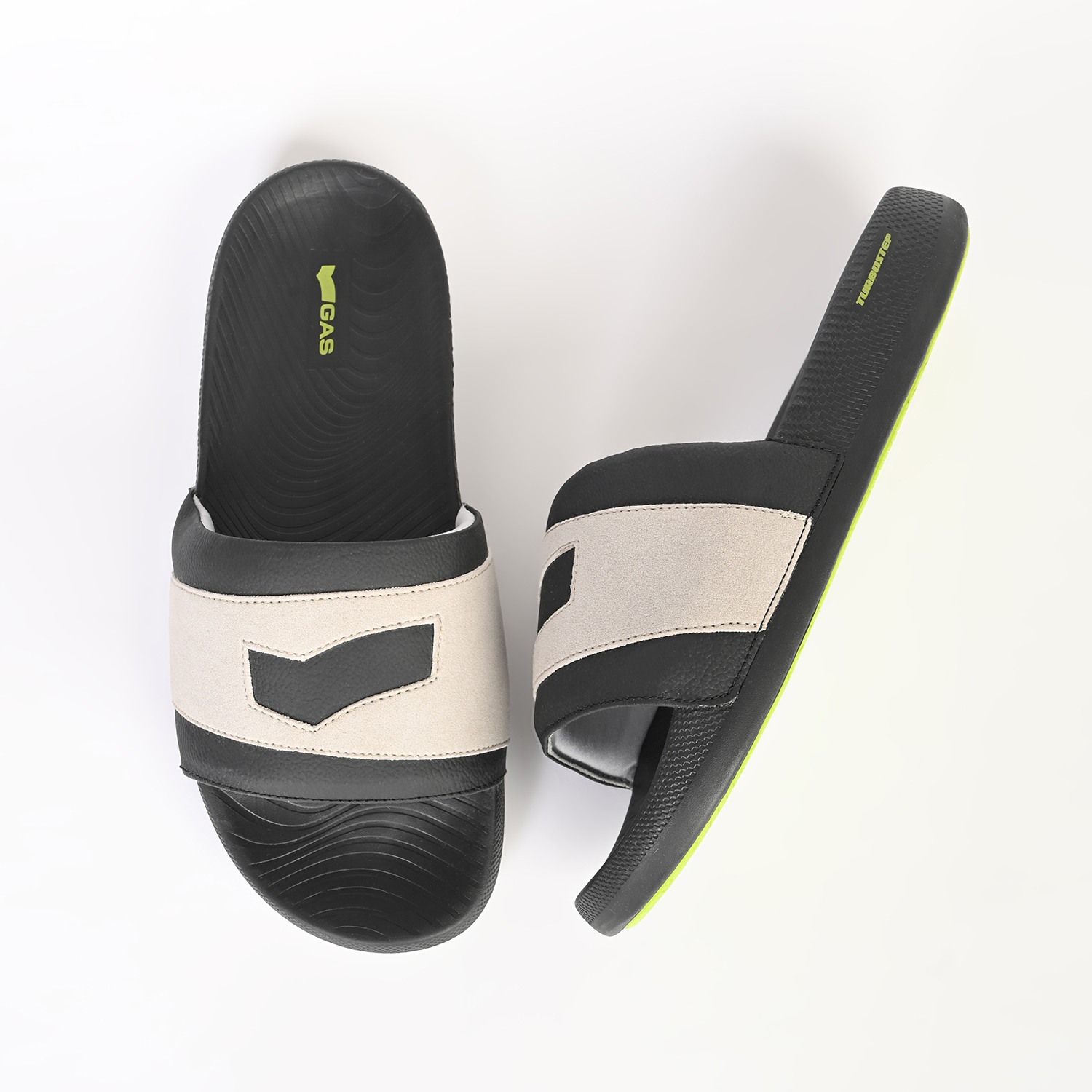Men's WaveRunner Black Slides