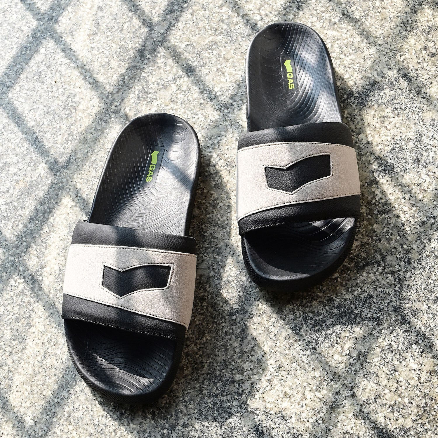 Men's WaveRunner Black Slides