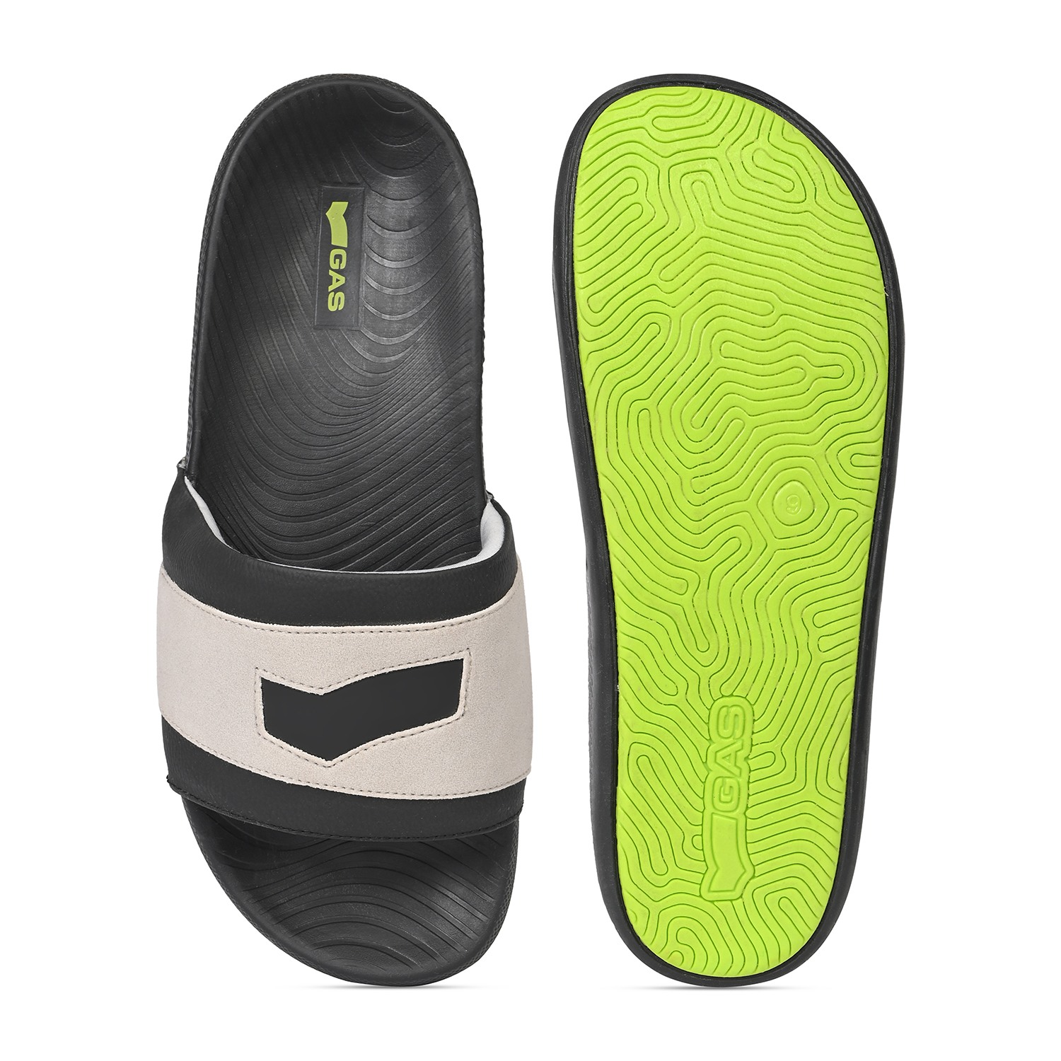 Men's WaveRunner Black Slides