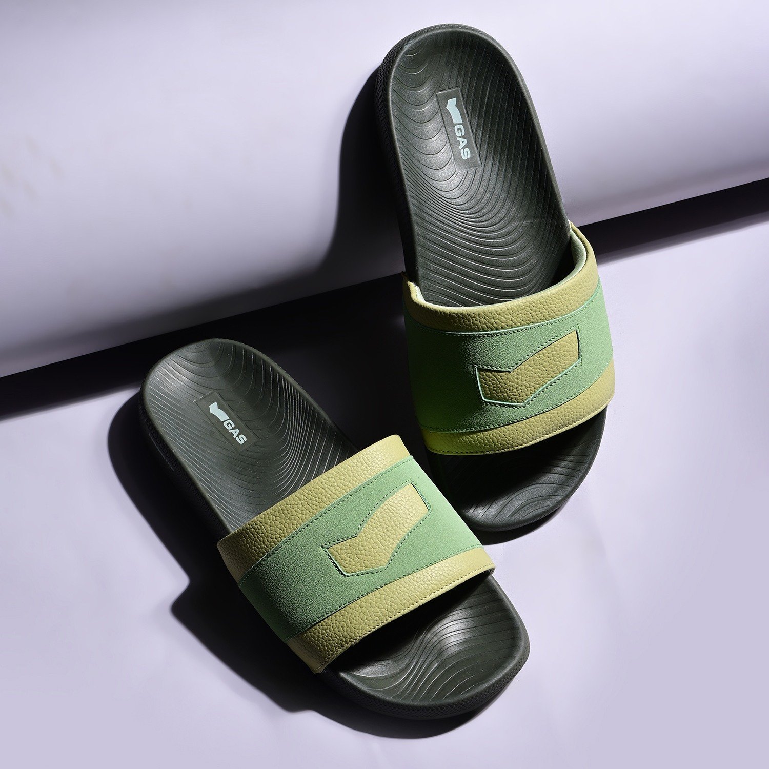 Men's WaveRunner Olive Slides
