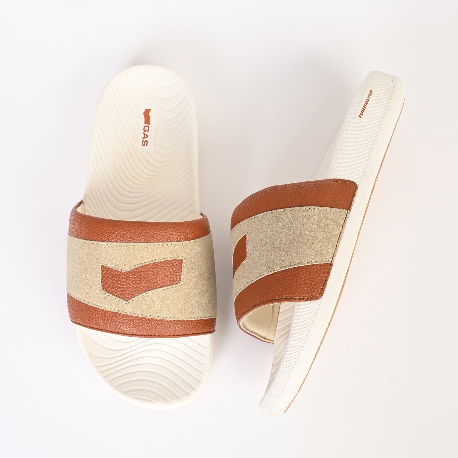 Men's WaveRunner Orange Slides