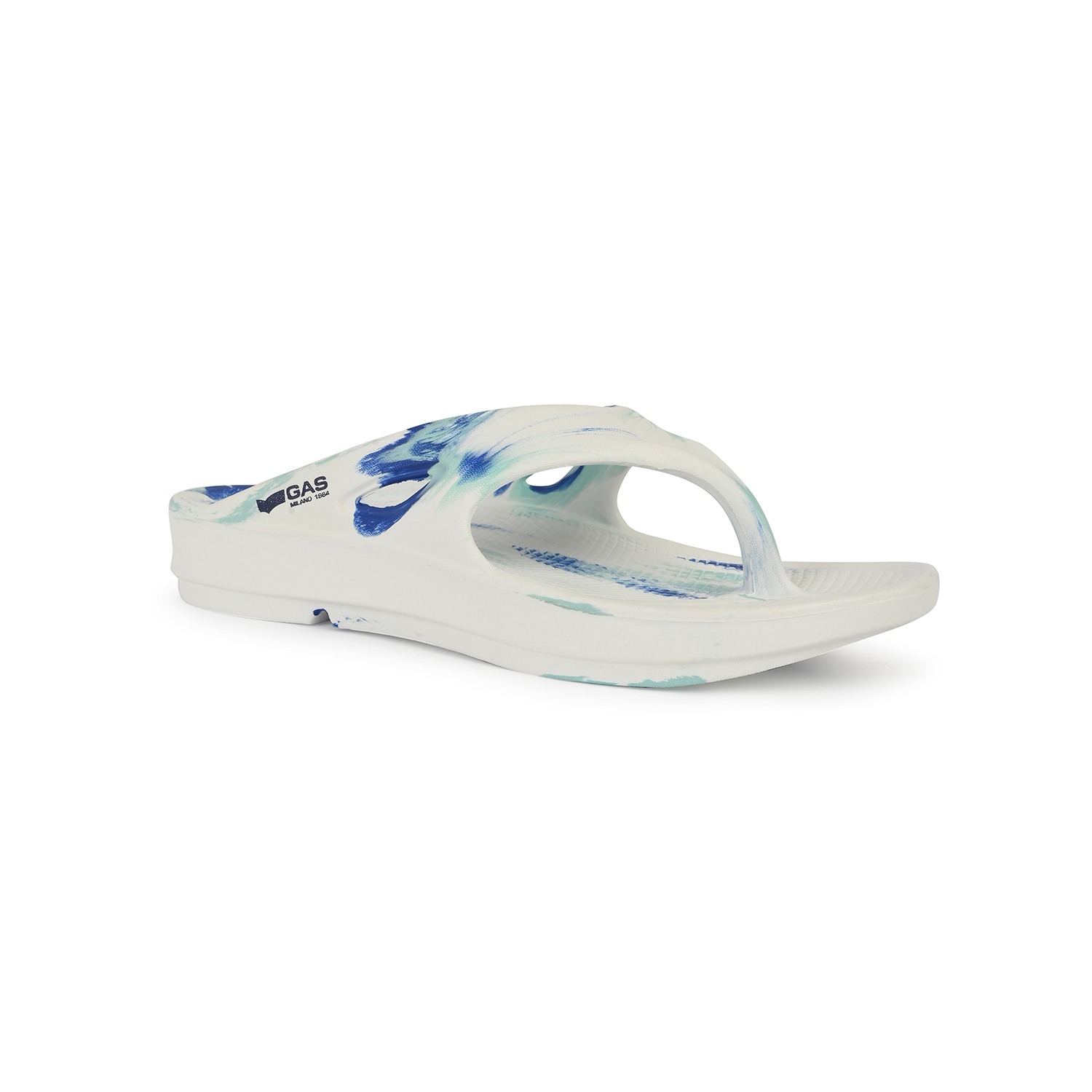 Men StormSlip White blue Flip flops