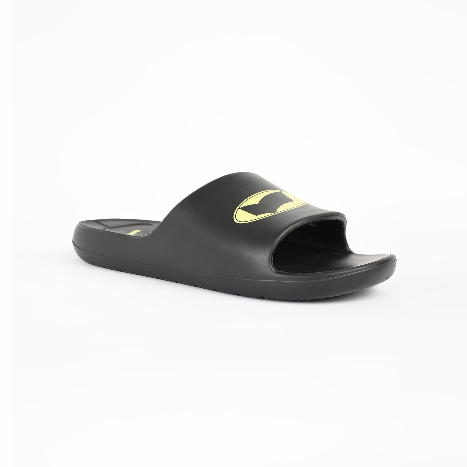 Men AquaDrift Black Sliders