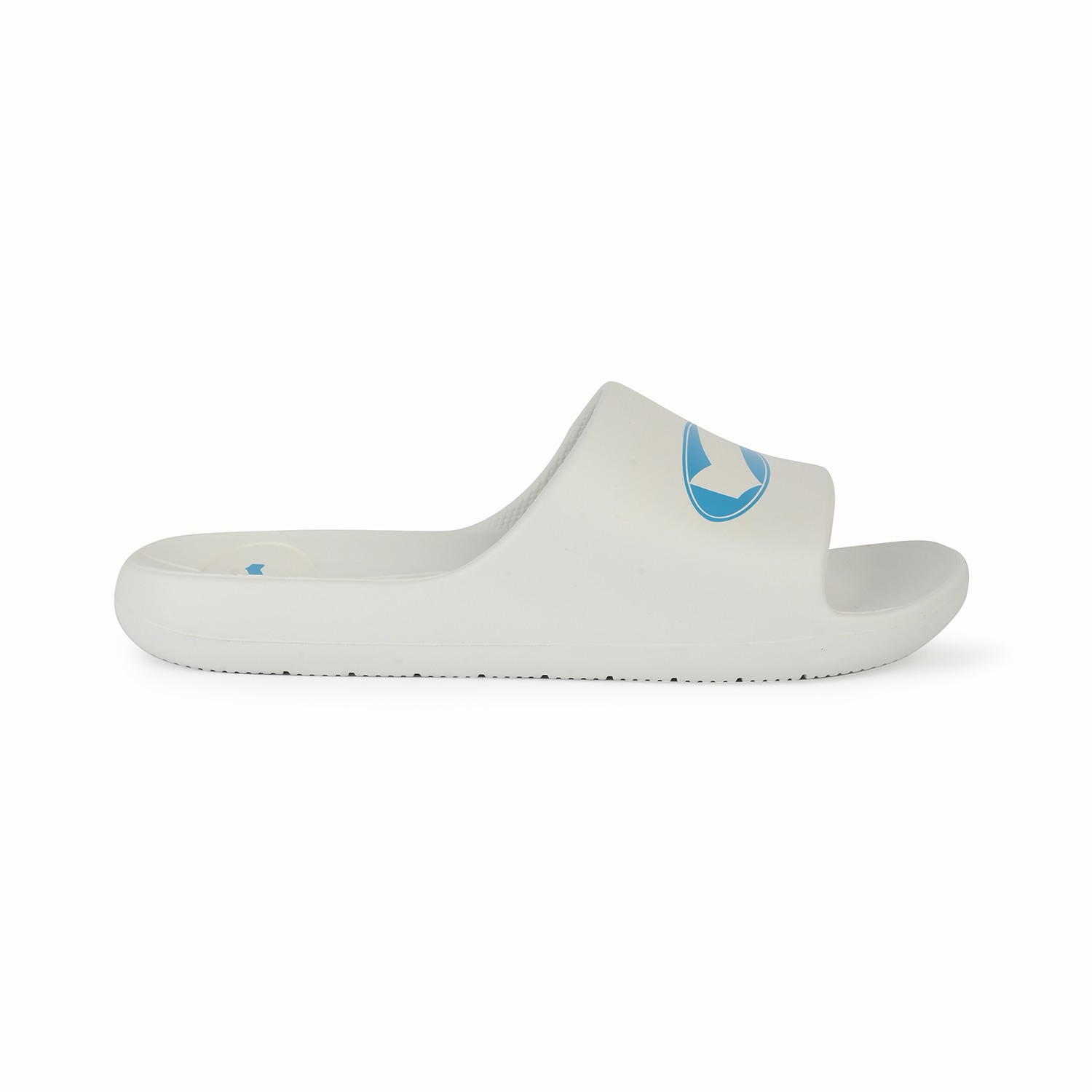 Men AquaDrift White Sliders