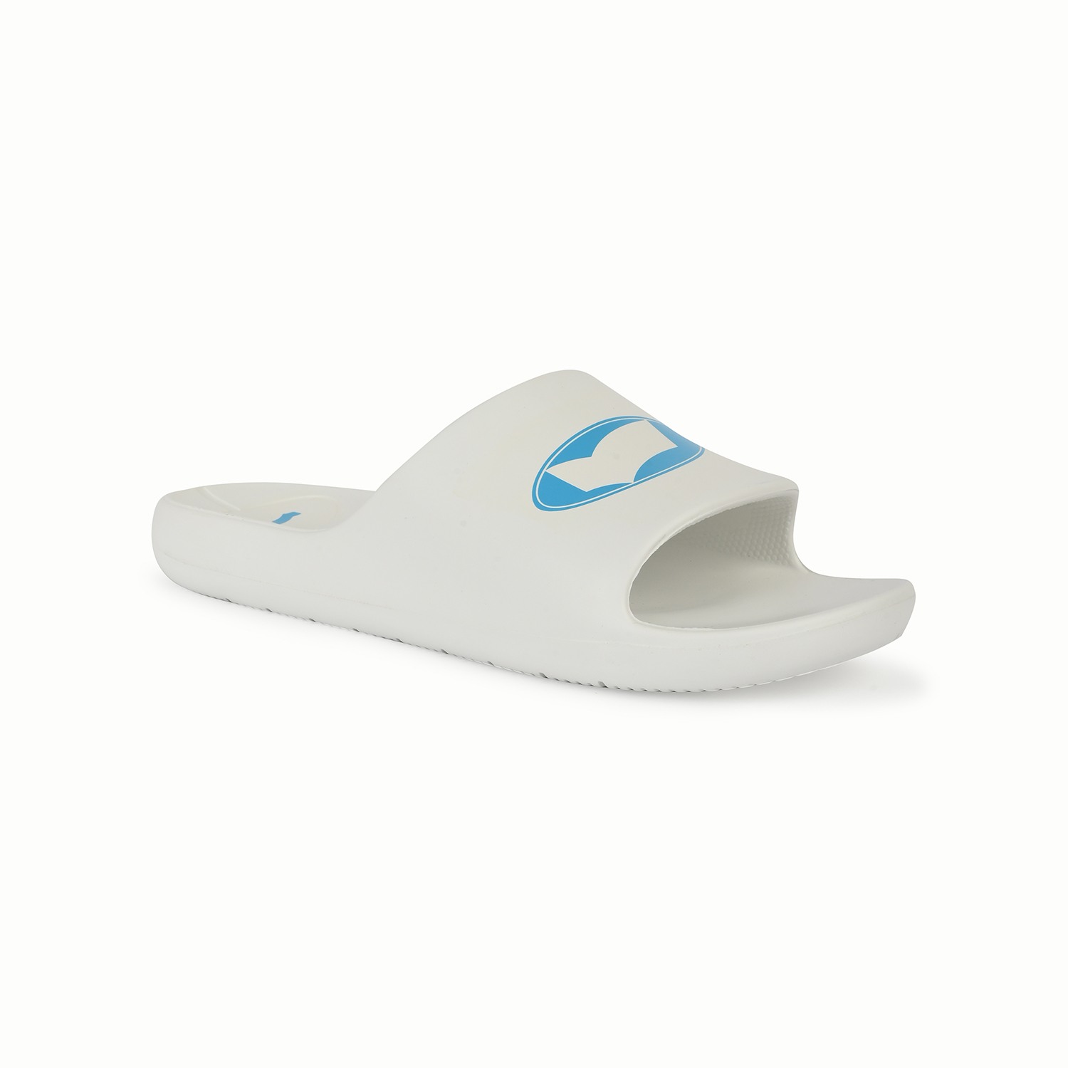 Men AquaDrift White Sliders