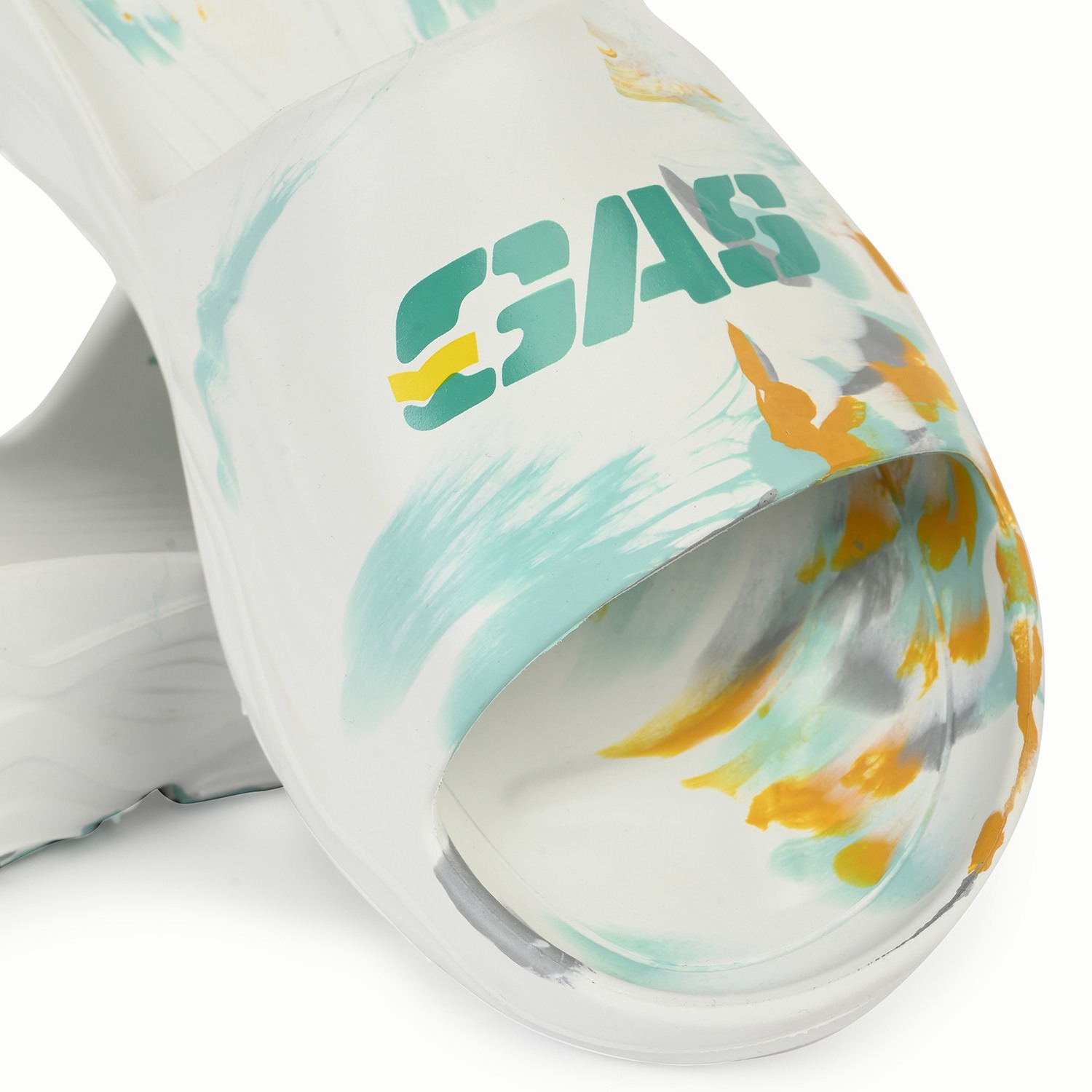 Men Float Mode White gold Sliders