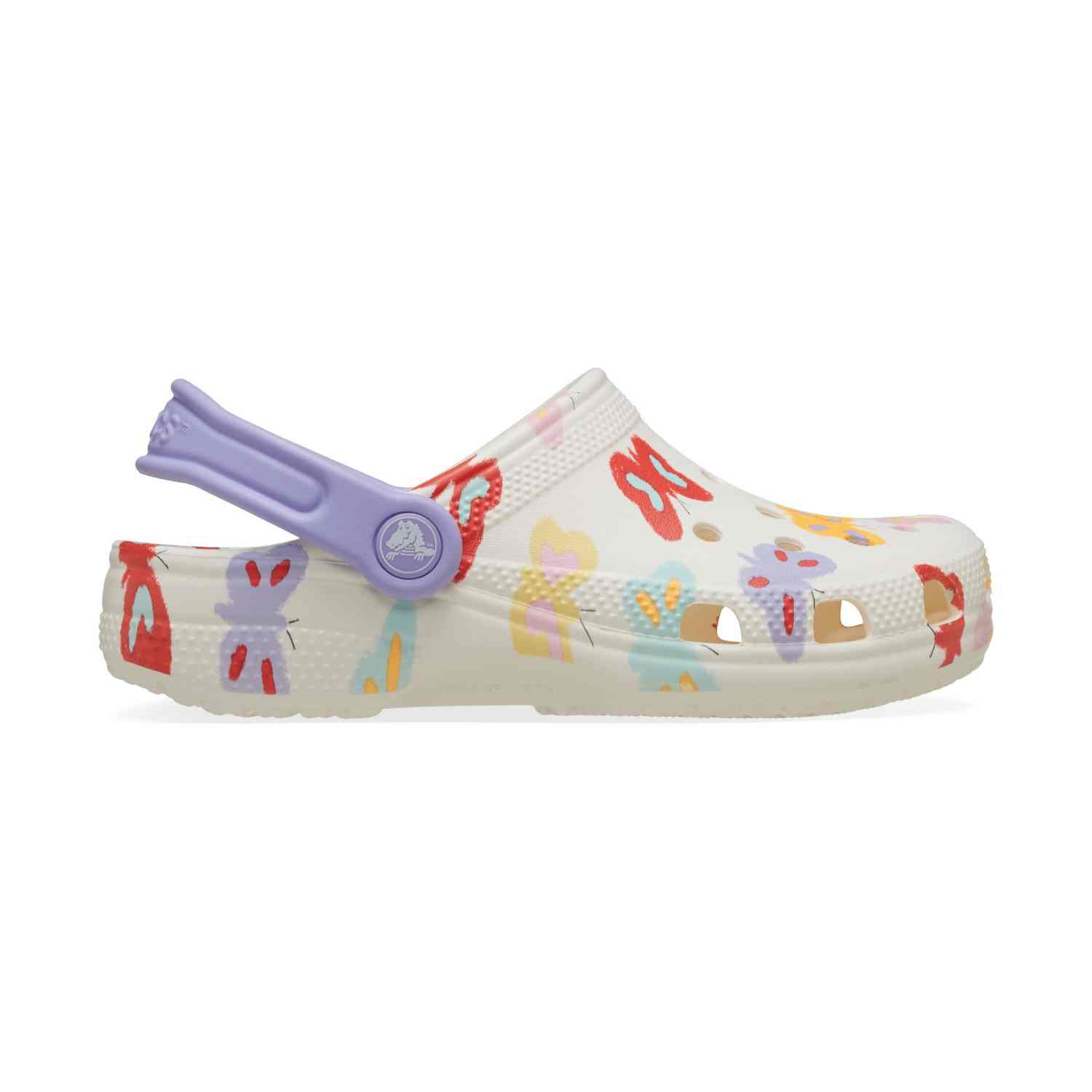 Kids' Unisex Classic Clog Butterfly Print
