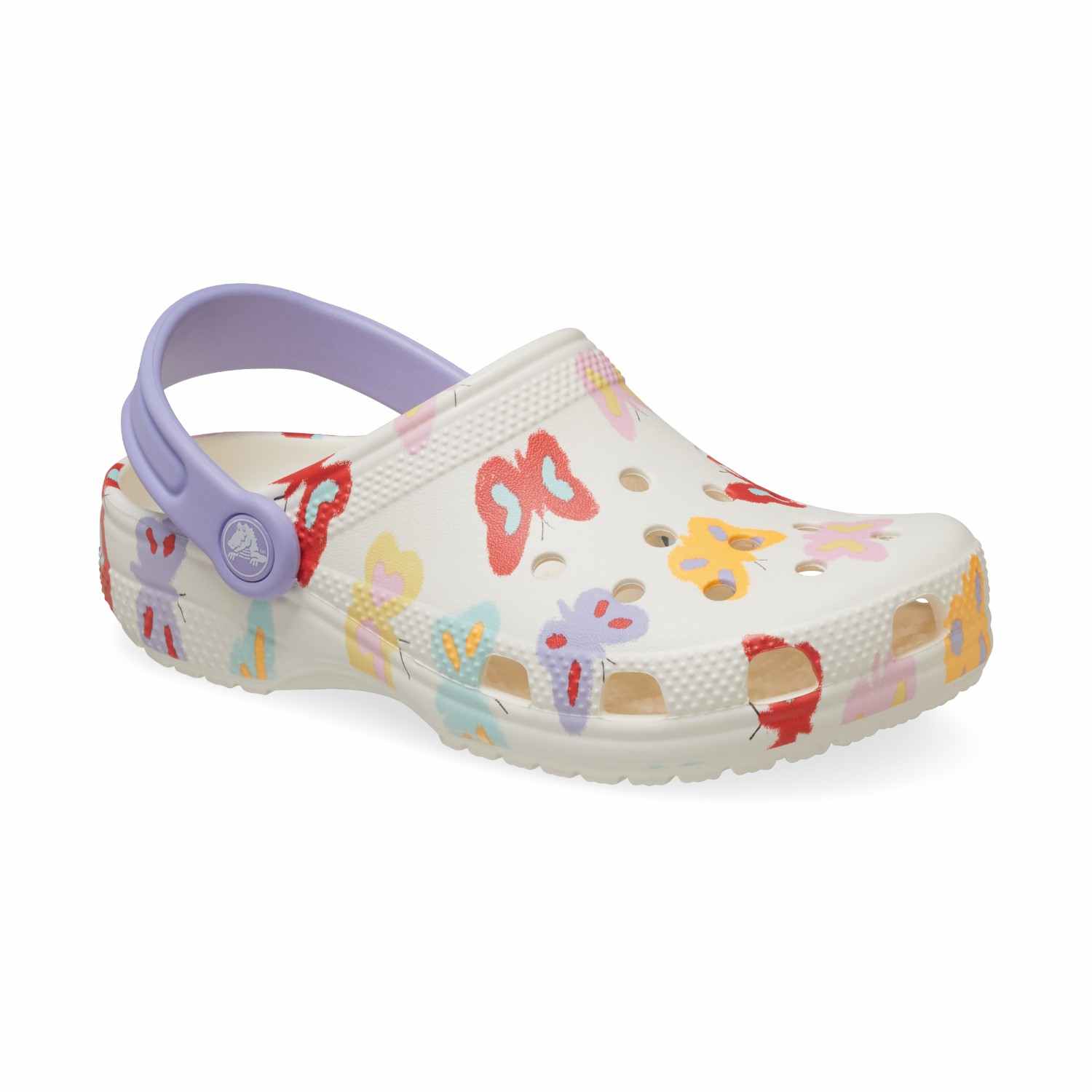 Kids' Unisex Classic Clog Butterfly Print