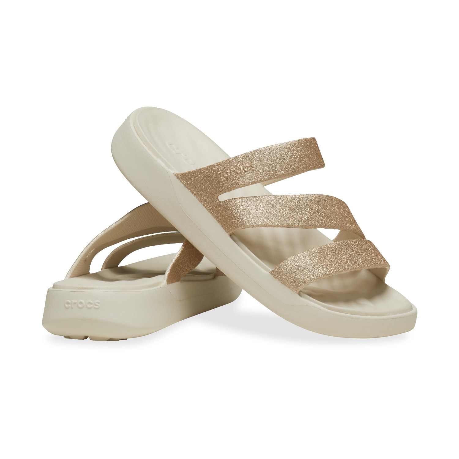 Getaway Glitter Strappy Stucco Women Sandal
