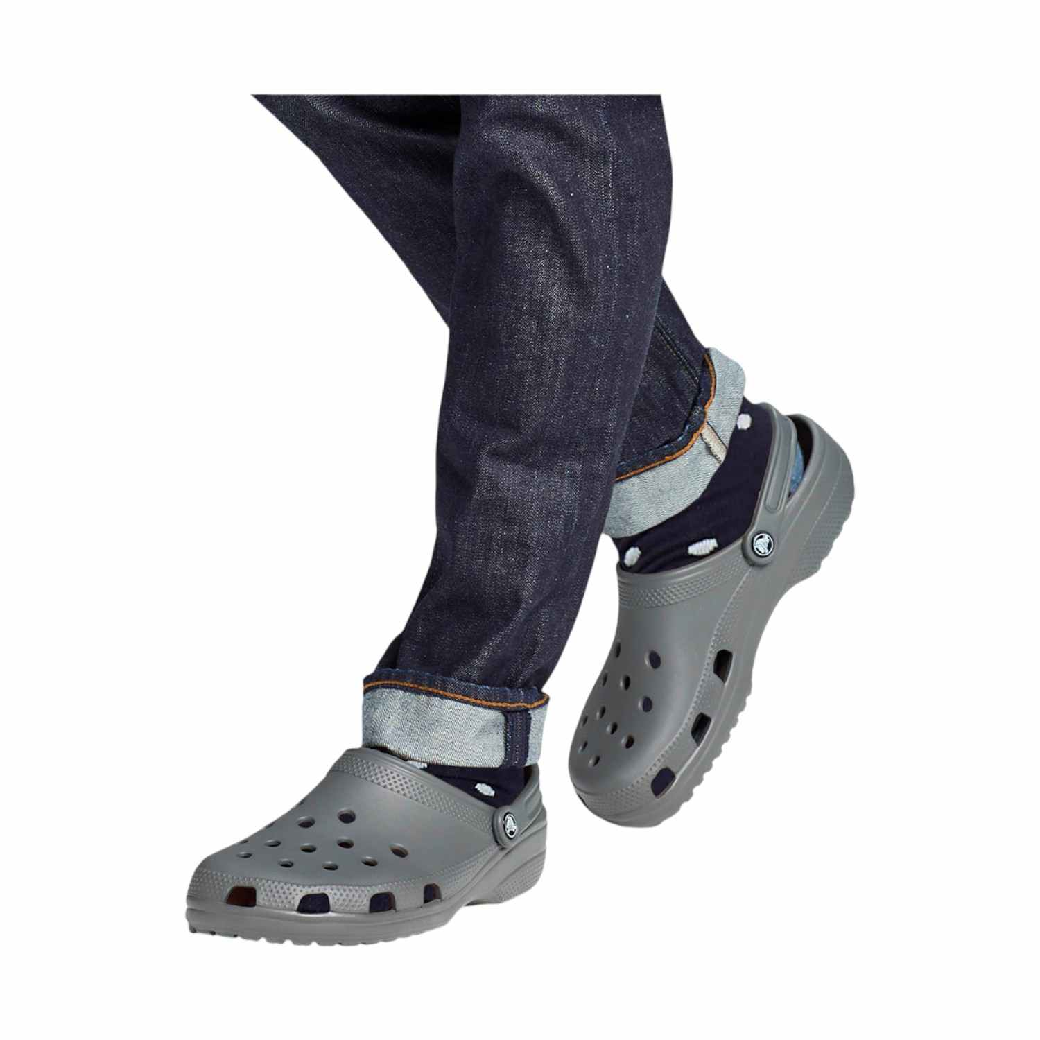 Classic Slate Grey Unisex Clog