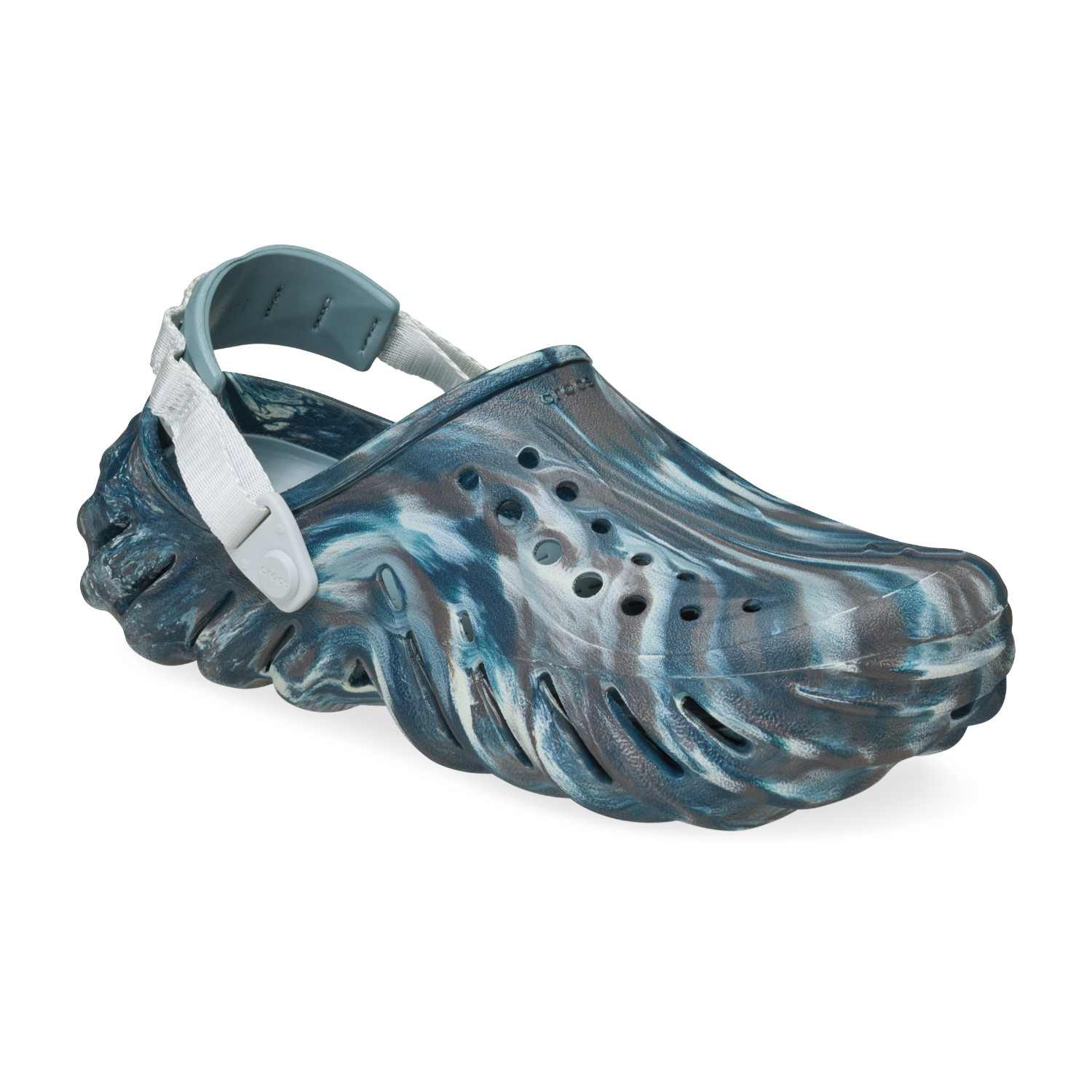 Echo Marbled Black Sand-Multi Unisex Clog