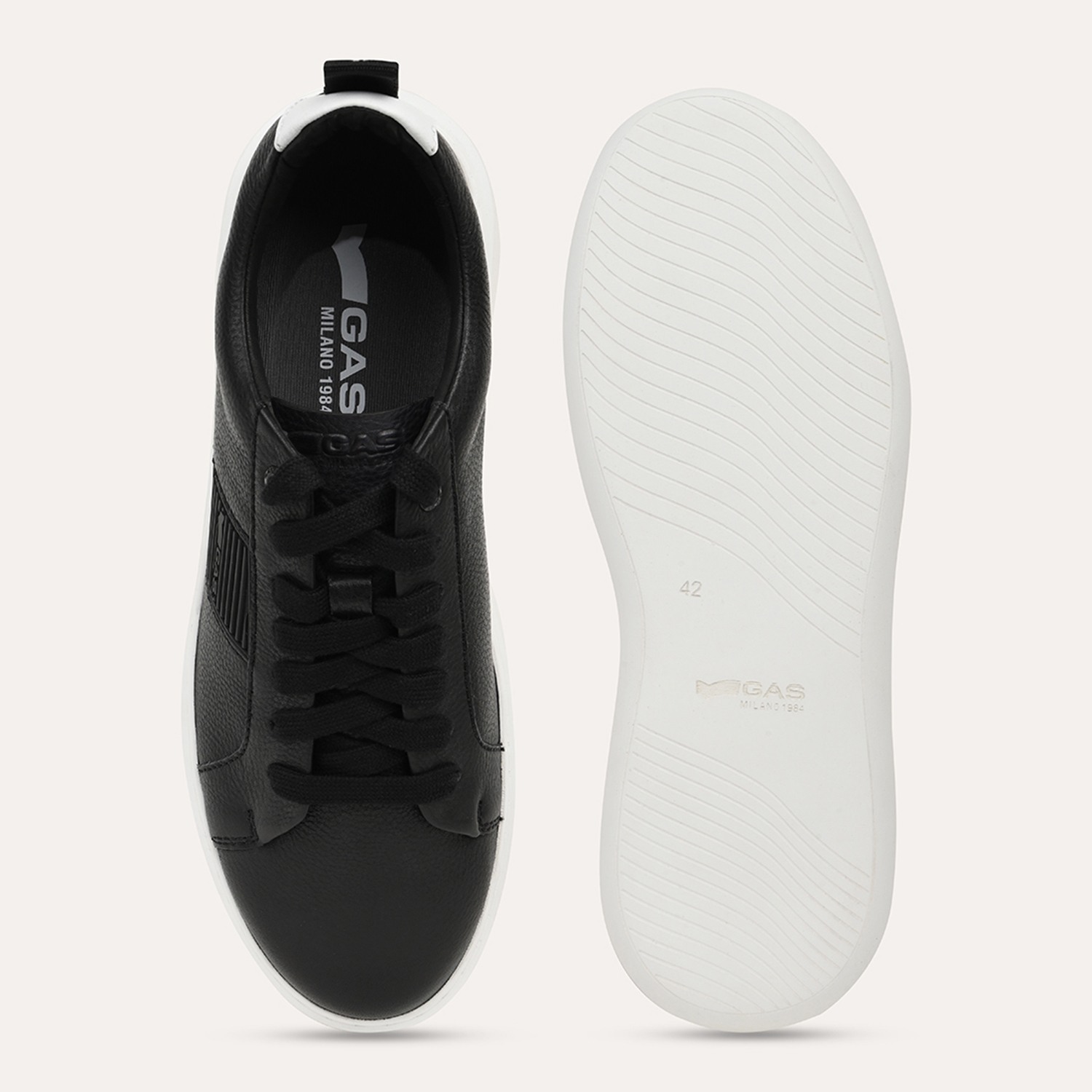 Men LussoFlex Black Sneakers