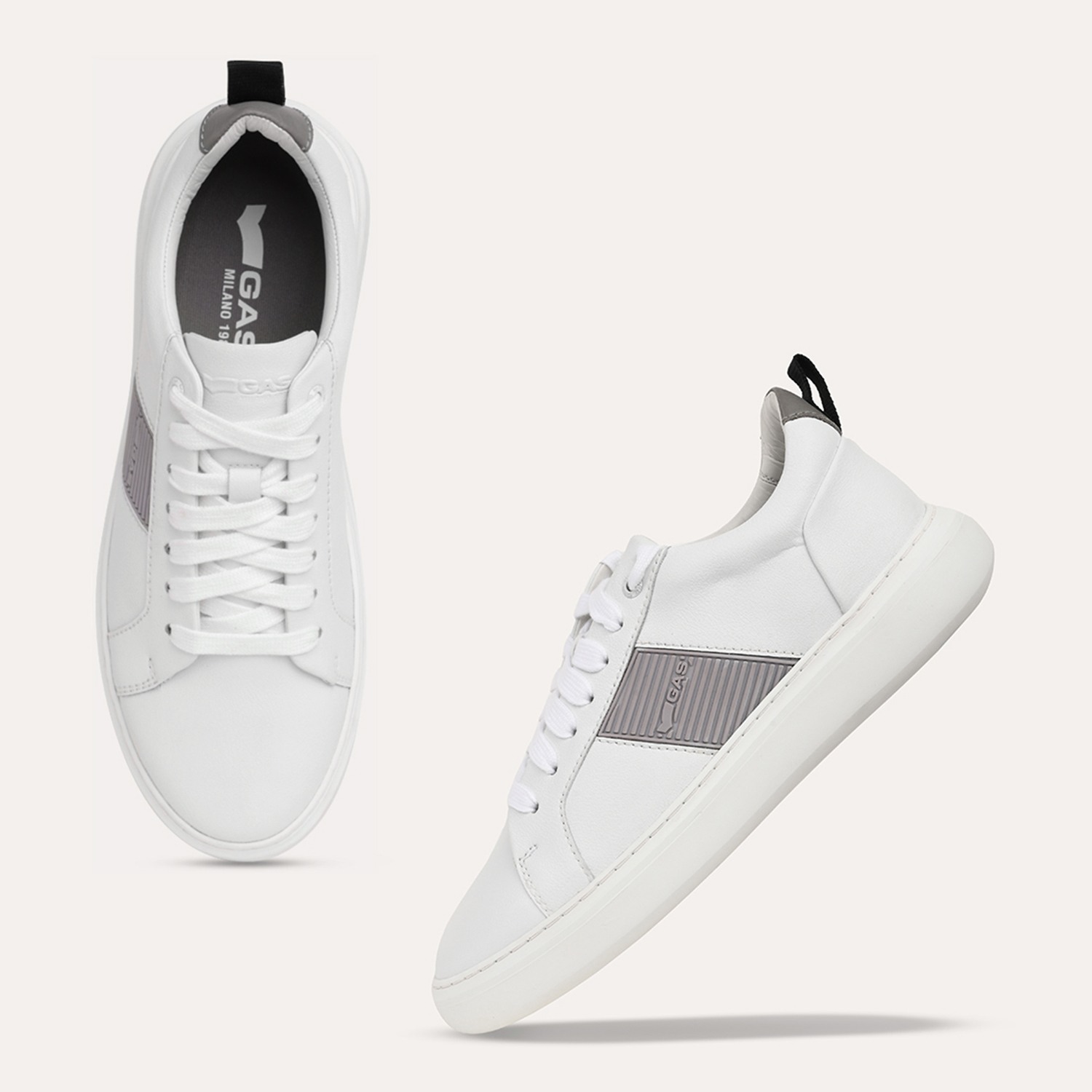 Men LussoFlex White Sneakers