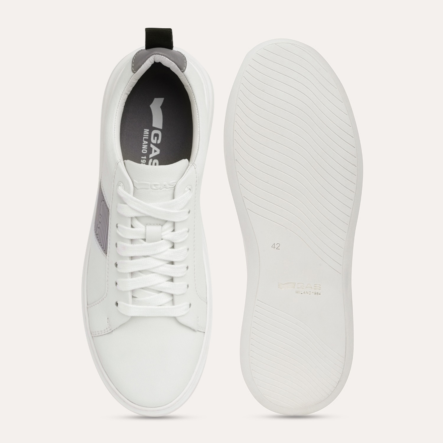 Men LussoFlex White Sneakers