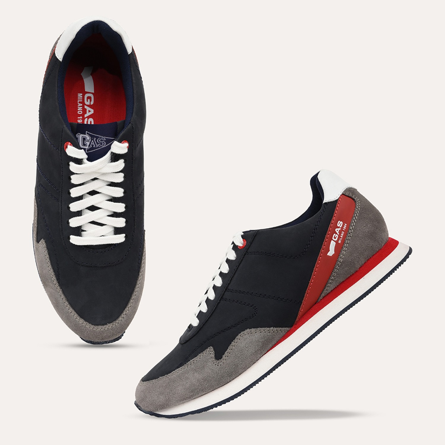 Men HypeTorque Blue red Trainers